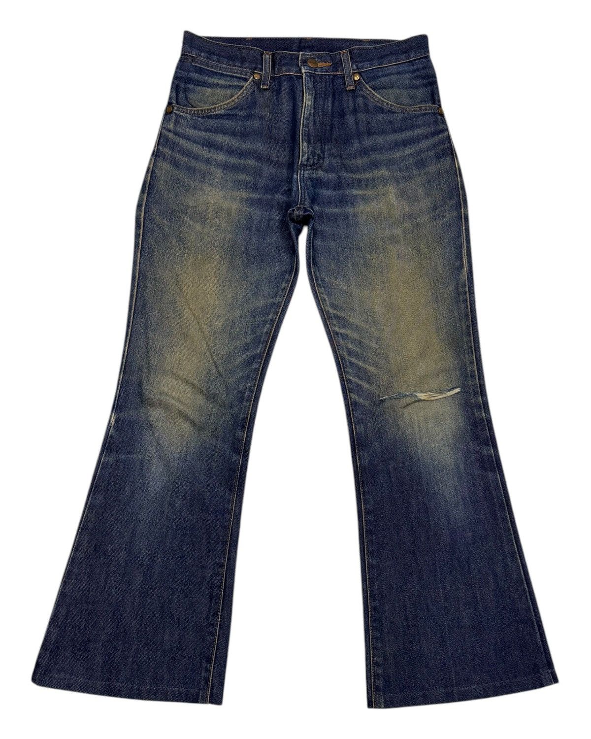 Japanese Brand × Wrangler FLARE JEANS WRANGLER BELL BOTTOM JEANS Size 29" - 1 Thumbnail