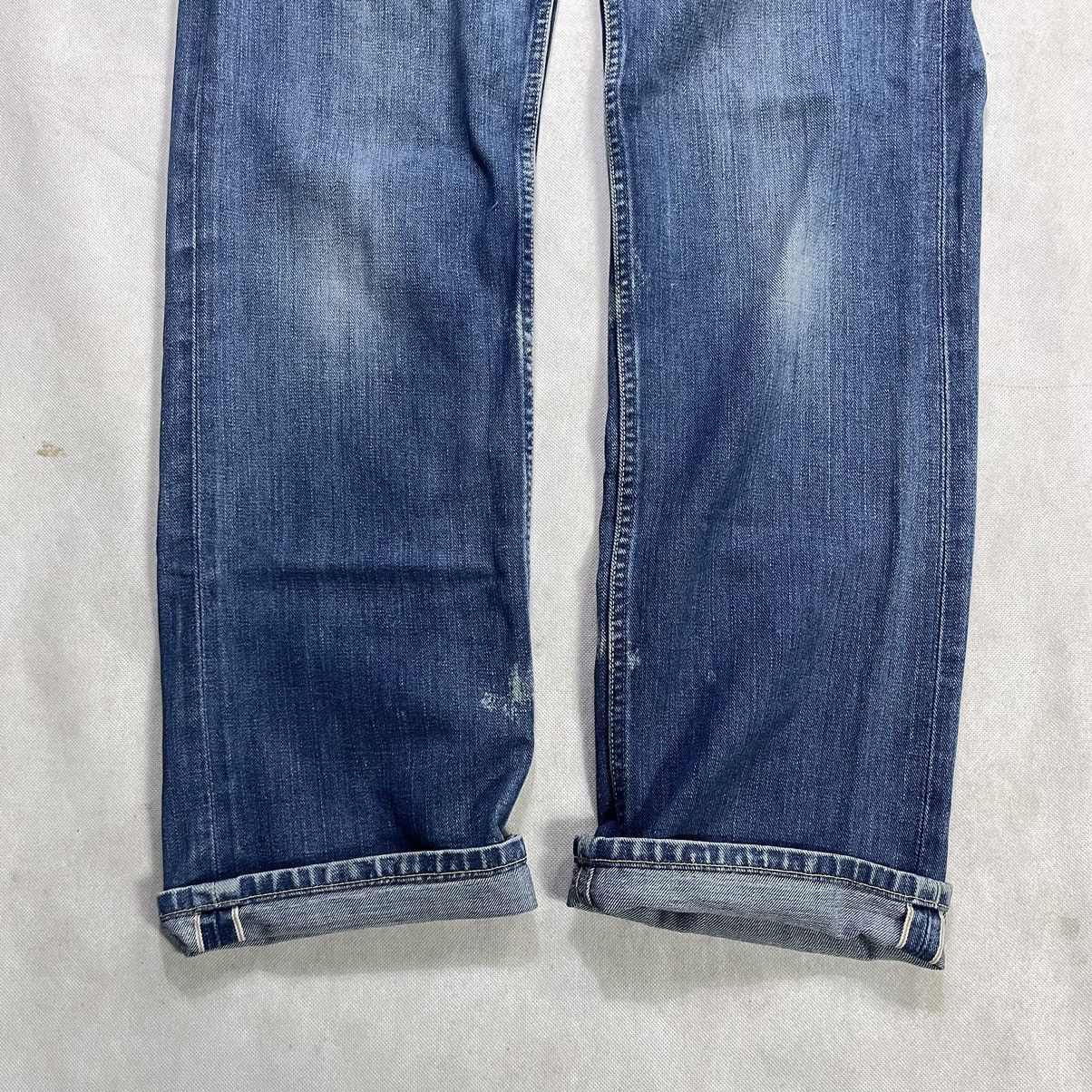 Vintage × Wrangler Vintage Wrangler Blue Bell Patina Fades Selvedge Jeans Size US 29 - 4 Thumbnail
