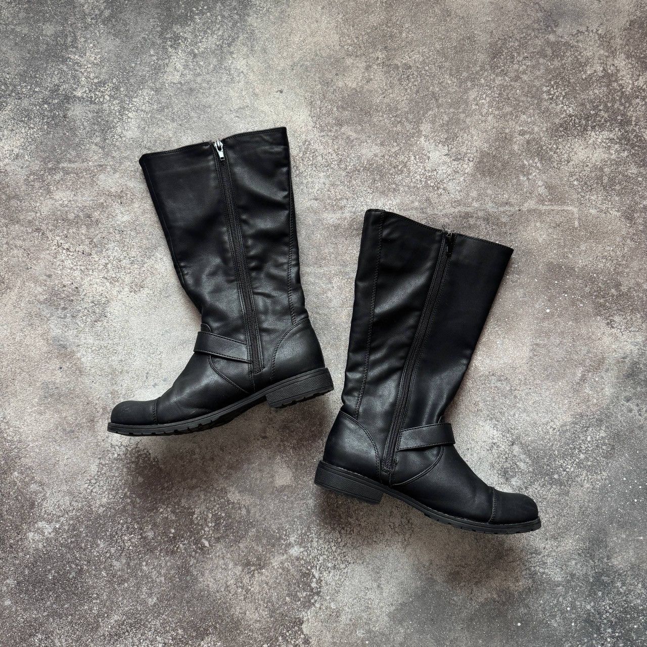 Hysteric Glamour Avant Garde Vintage Buckle Details Leather Boots Size US 8 / IT 38 - 4 Thumbnail
