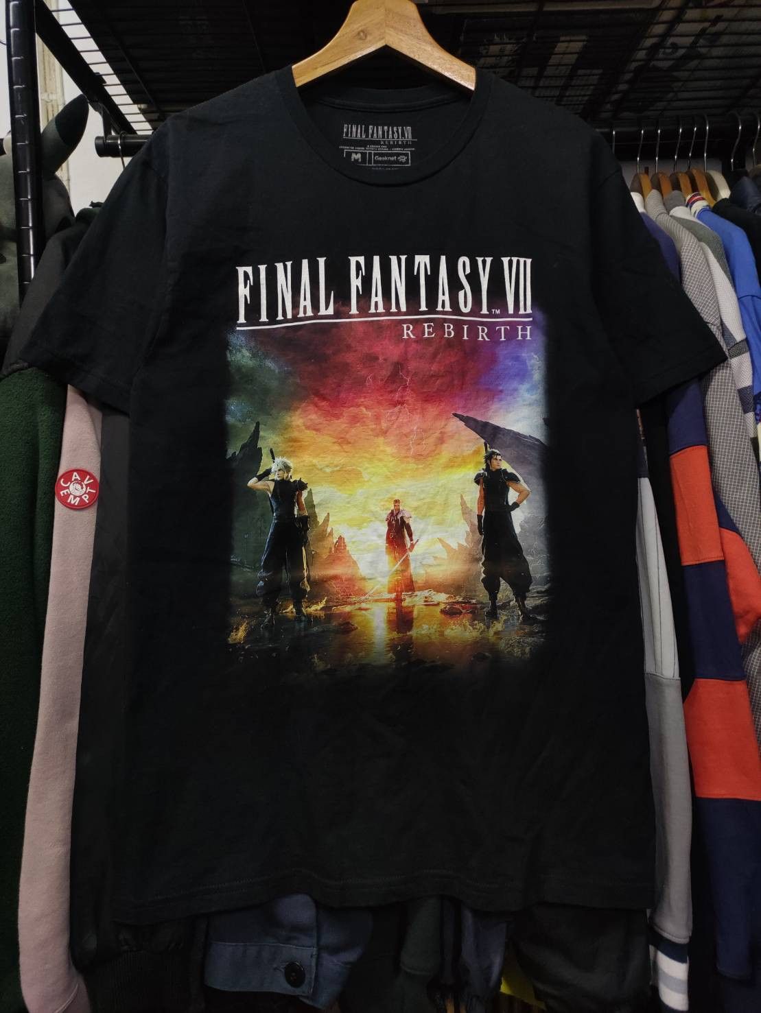 Playstation Rare! Final Fantasy VII Rebirth Official Game Promo Size US M / EU 48-50 / 2 - 2 Thumbnail