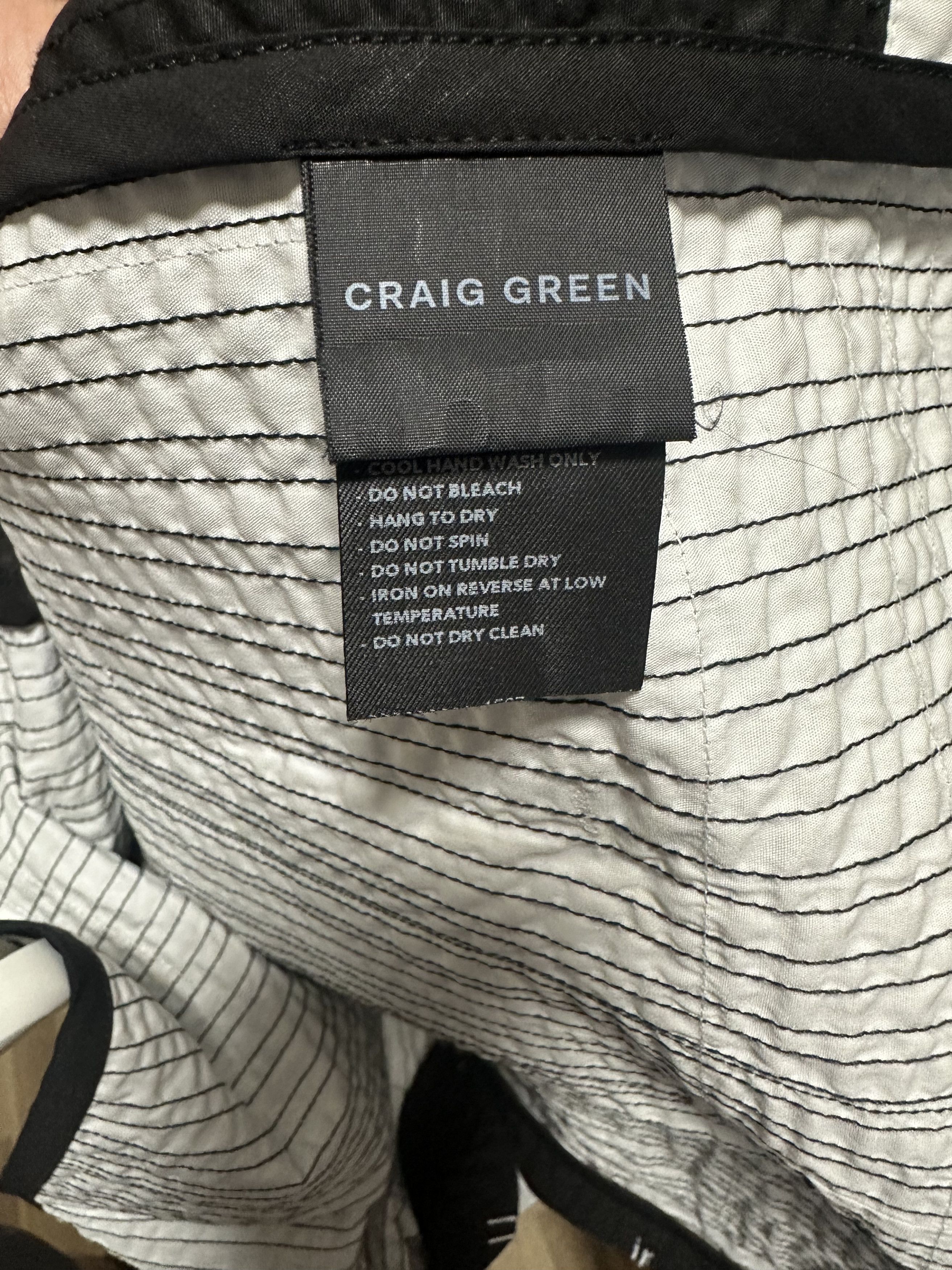 Craig Green Craig Green x DSM Monochromarket Line Stitch Vest Size US S / EU 44-46 / 1 - 9 Thumbnail