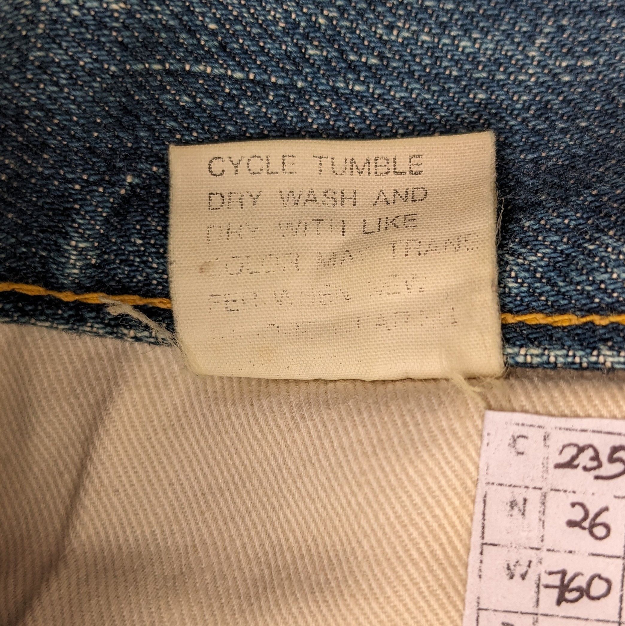 Evisu Vintage EVISU Japanese Fashion Brand Custom Jeans Size US 28 / EU 44 - 11 Thumbnail