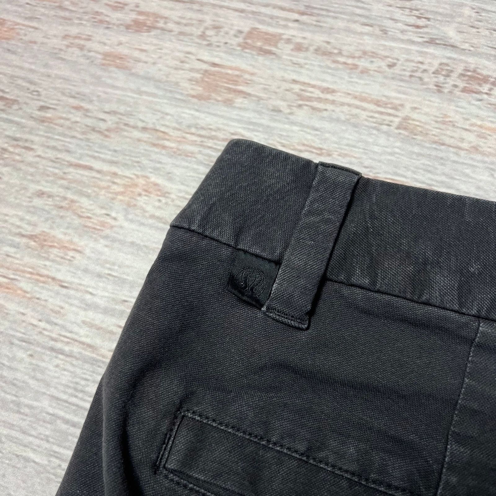 Lululemon Lululemon ABC Slim Fit Trouser Black VersaTwill 31x28 Size US 31 - 5 Thumbnail