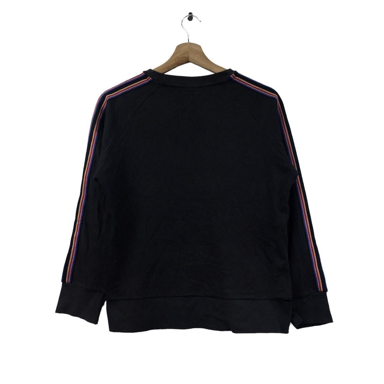 Adidas Vtg 90’ ADIDAS EQUIPMENT 3 Stripes Minimalist Sweatshirt Size S / US 4 / IT 40 - 4 Thumbnail