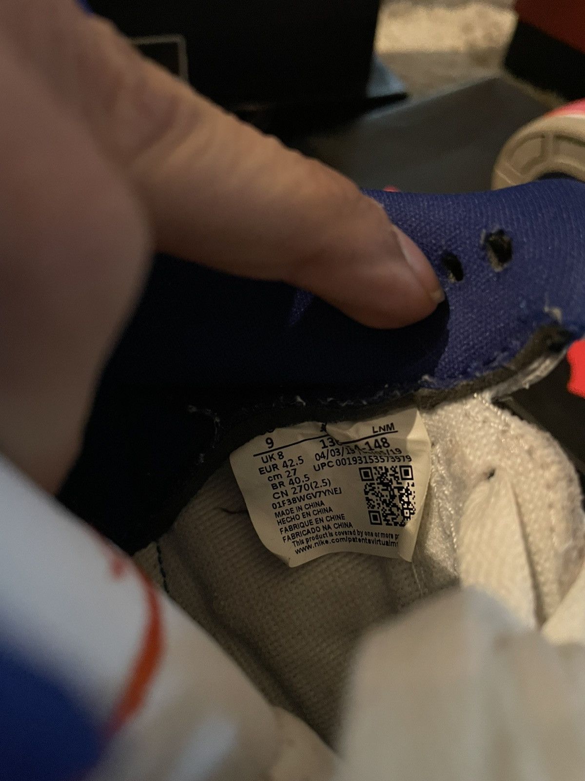 Jordan Brand Jordan 3 Knicks Size US 9 / EU 42 - 12 Thumbnail