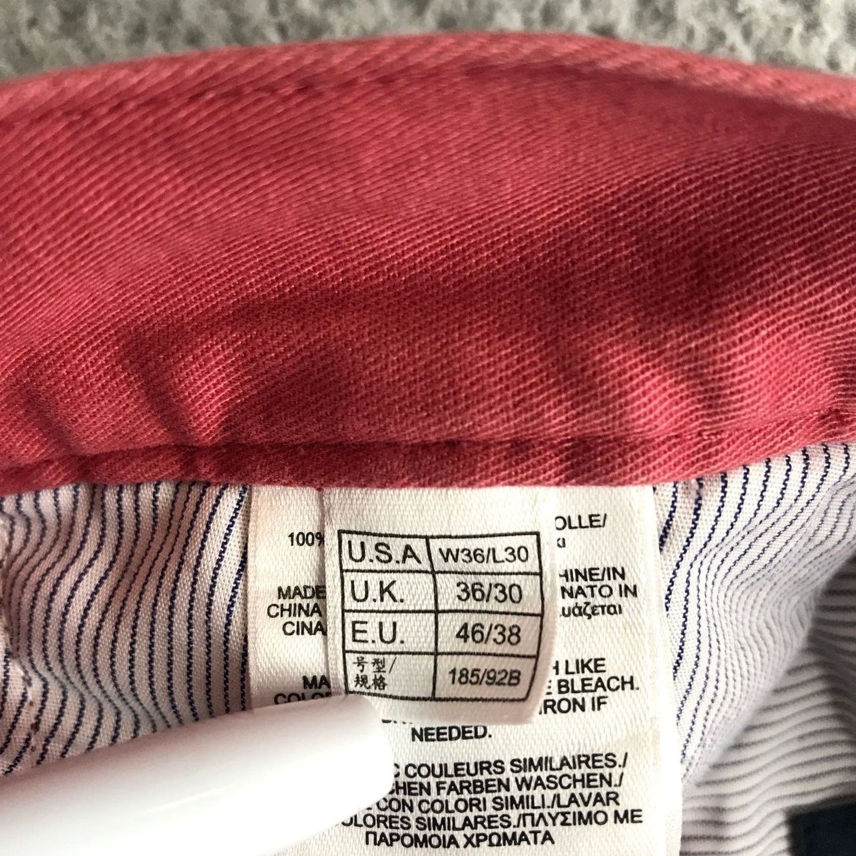 Brooks Brothers Brooks Brothers Pants Chino Twill Dress Mens 36x30 Cotton Pink Flat Front Classic Fit Size US 36 / EU 52 - 3 Thumbnail
