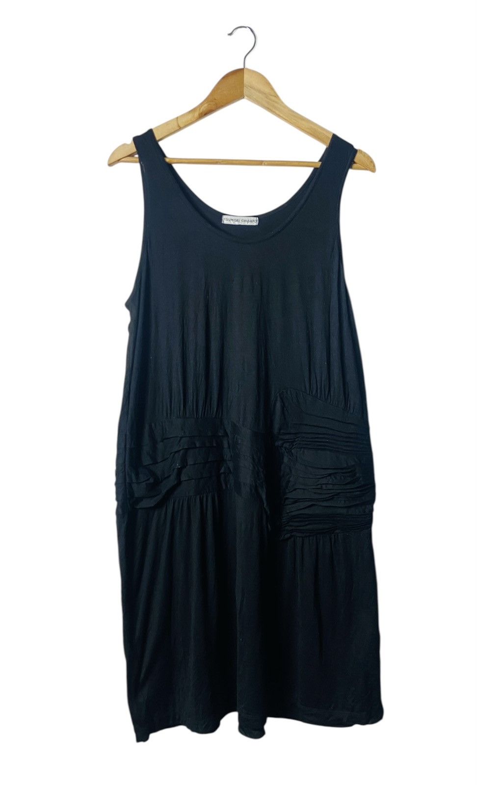 Tsumori Chisato Tsumori Chisato Classic Scoop Neck Dress with Ruching Detail Size M / US 6-8 / IT 42-44 - 2 Thumbnail