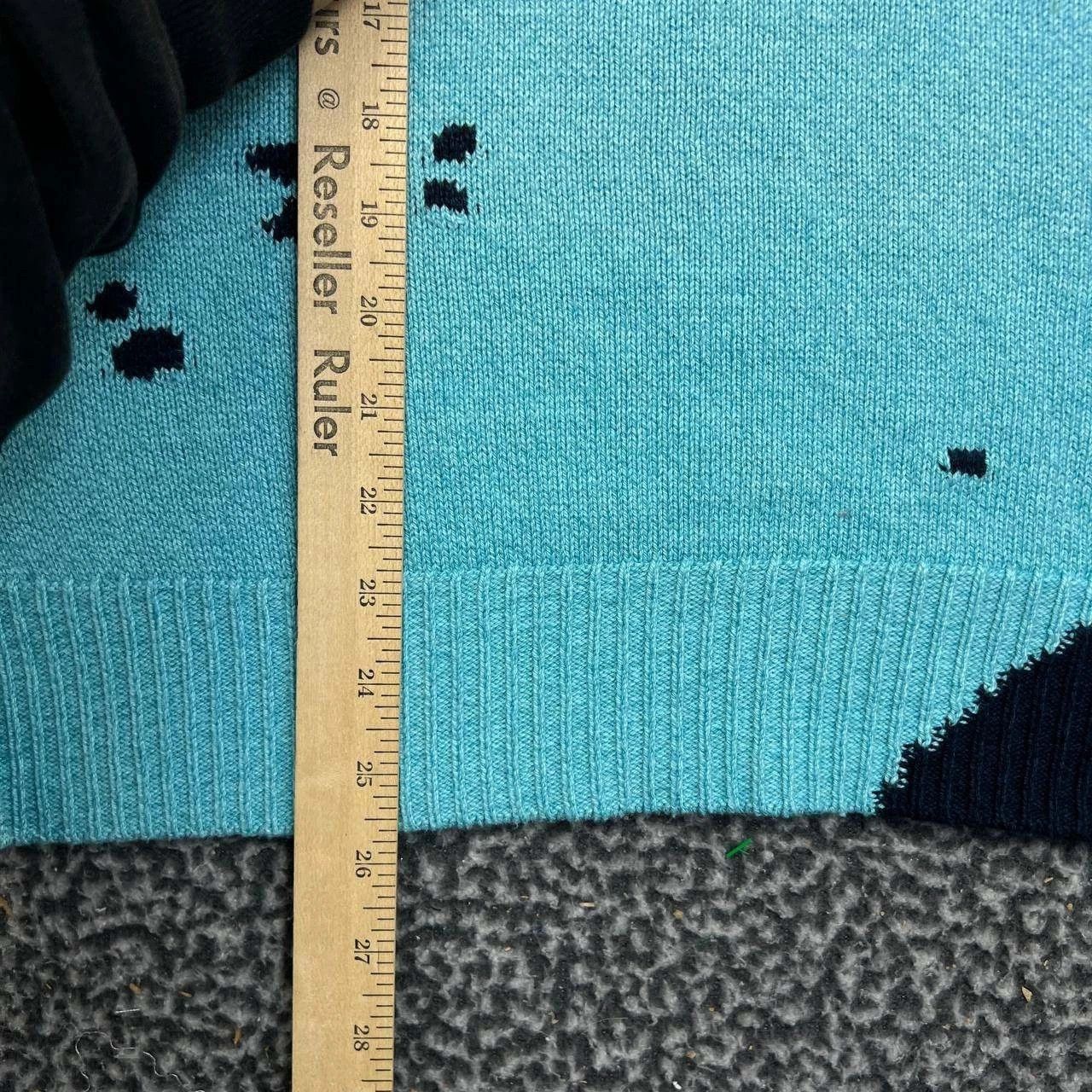 NIC+ZOE Nic+Zoe Sweater Women Medium Blue Knit Pullover Crew Neck M Size M / US 6-8 / IT 42-44 - 3 Thumbnail