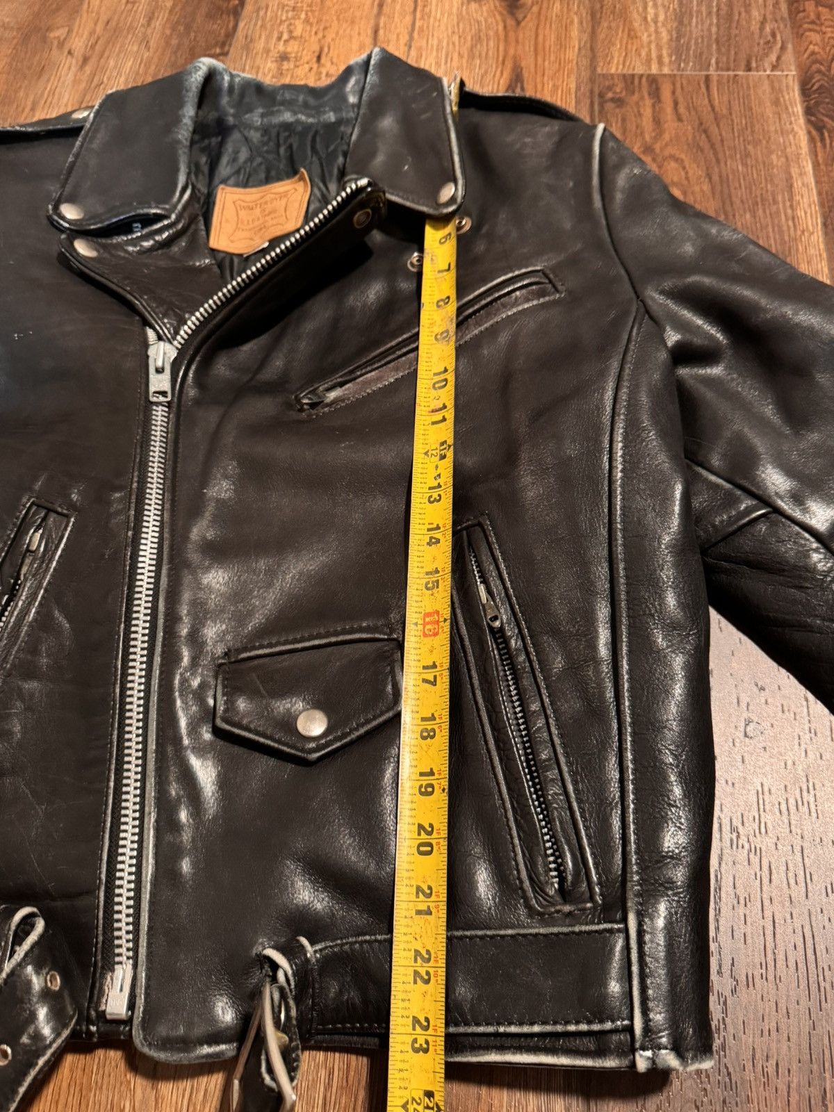 Vintage Vintage Punk Motorcycle Leather Jacket Size US M / EU 48-50 / 2 - 10 Thumbnail