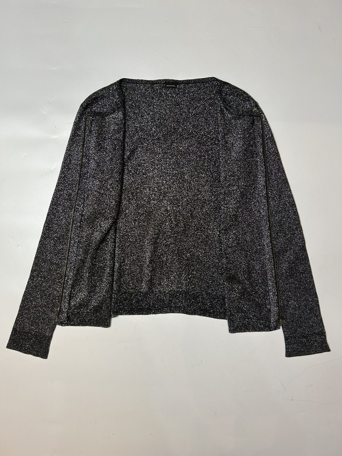 Designer × Japanese Brand MARGINAL GLAMOR ZIPPER LONG SLEEVE Size M / US 6-8 / IT 42-44 - 2 Thumbnail