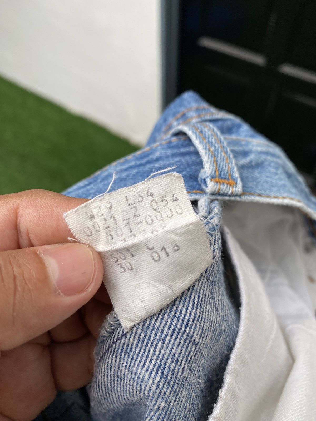 Levi's Vintage Clothing W29x28 Vintage levi's 501 made in USA distressed Size 29" - 7 Thumbnail