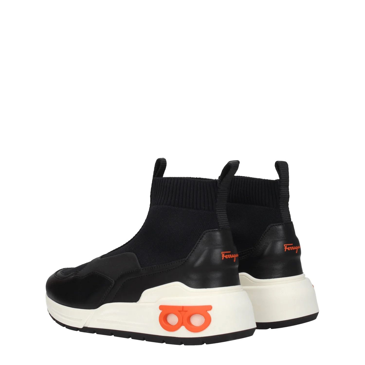 Salvatore Ferragamo ob1o1e1224 Fabric Sneakers in Black Size US 6 / IT 36 - 4 Thumbnail