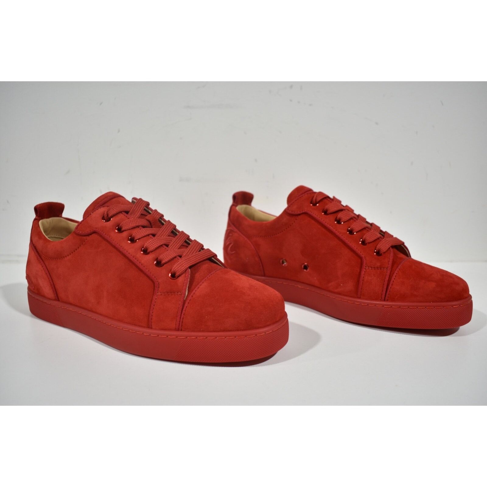 Christian Louboutin Christian Louboutin Mens Fun Louis Junior Flat Loubi Red Size US 9 / EU 42 - 4 Thumbnail
