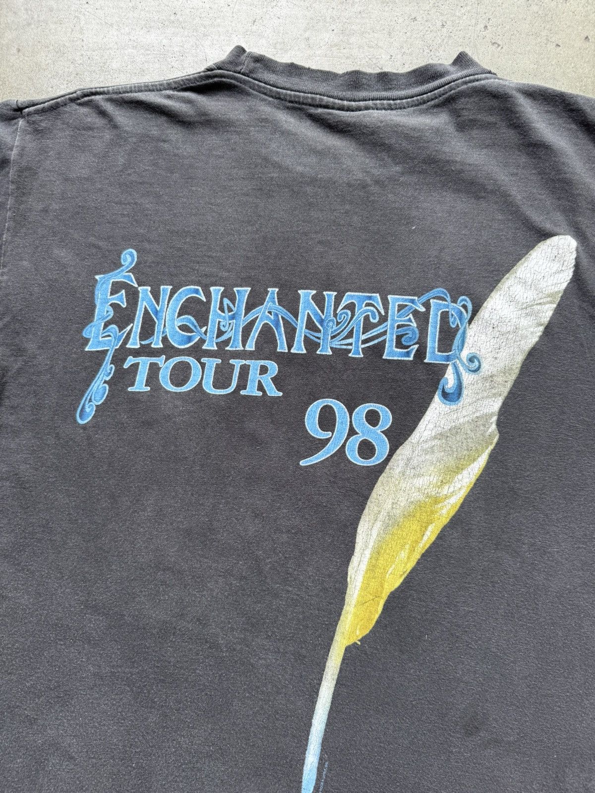 Vintage 1998 Stevie Nicks Enchanted Band Tee Shirt Fleetwood Mac Size US L / EU 52-54 / 3 - 7 Thumbnail