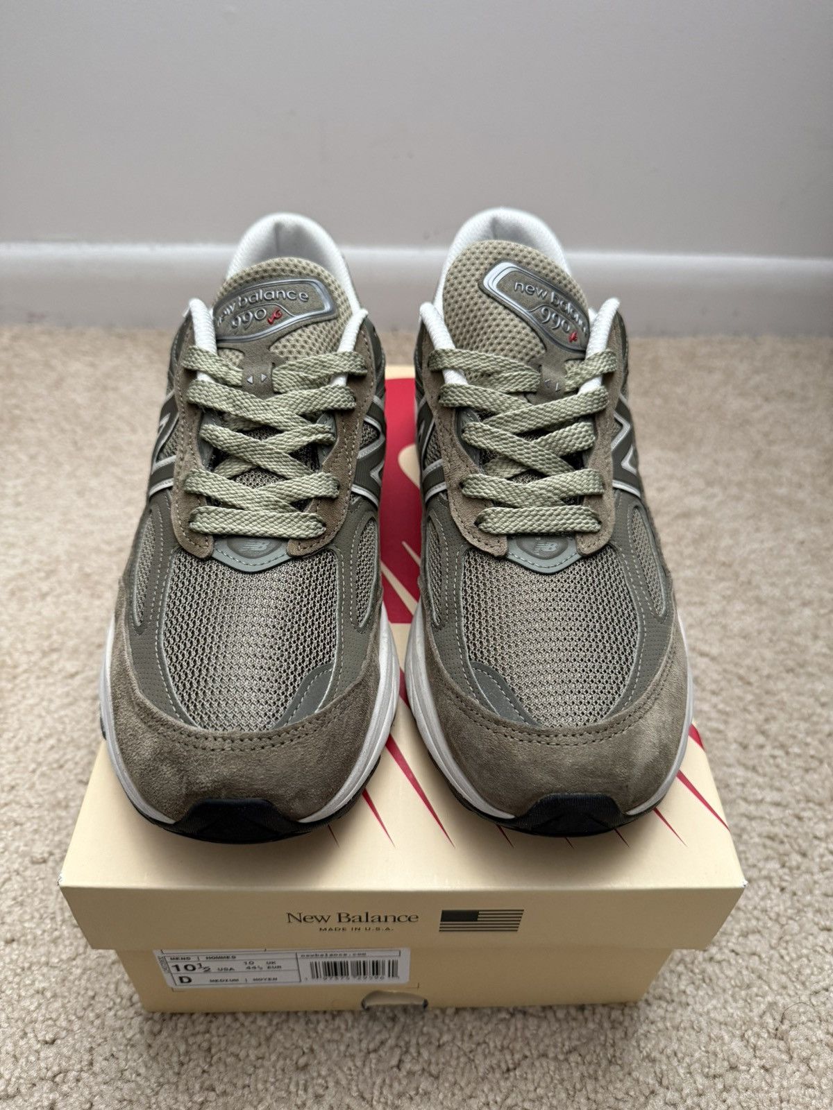 New Balance New Balance 990v6 Size US 10.5 / EU 43-44 - 2 Thumbnail