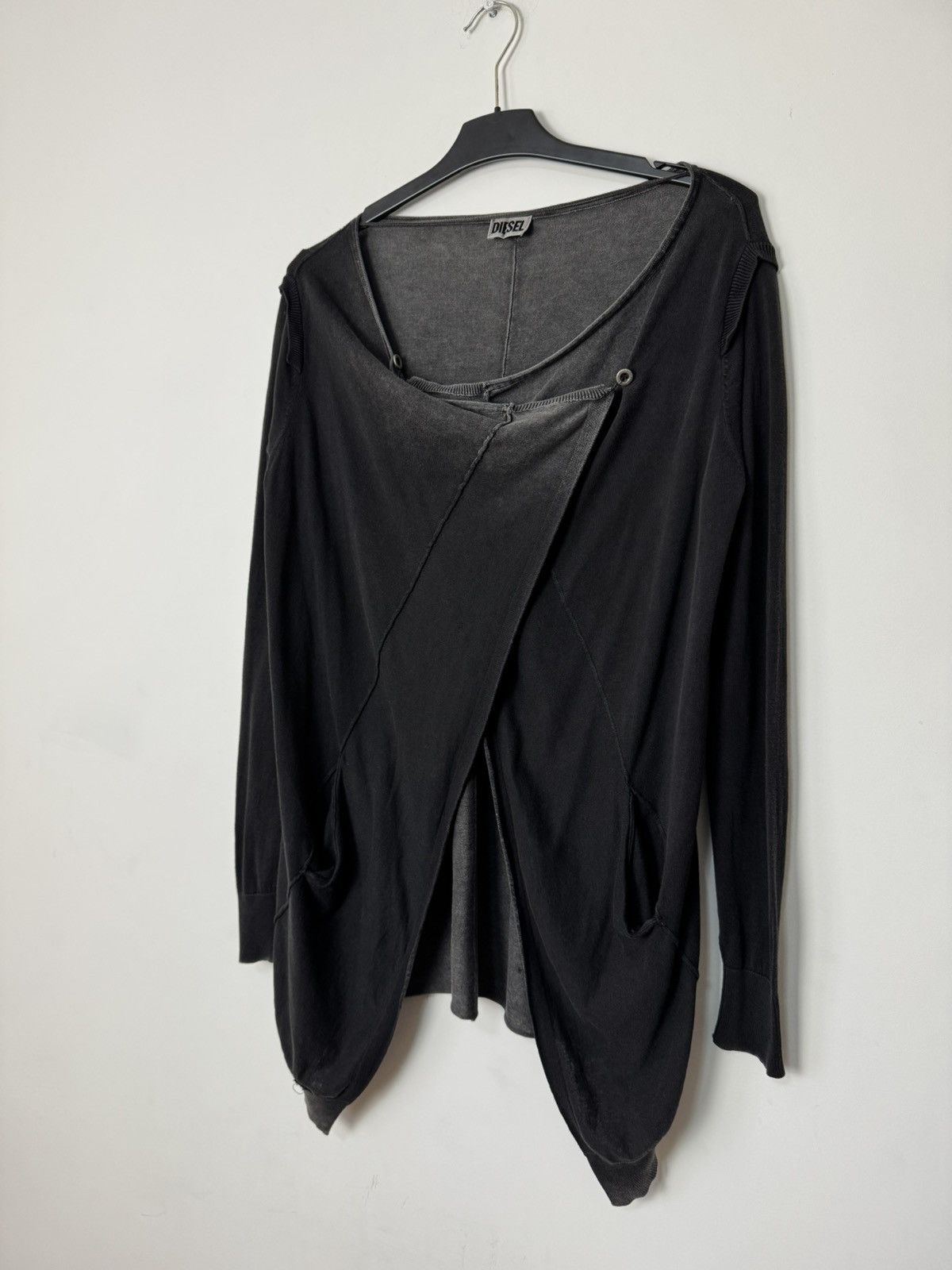 Diesel Avant Garde Diesel long sleeve black faded archive style Size S / US 4 / IT 40 - 2 Thumbnail