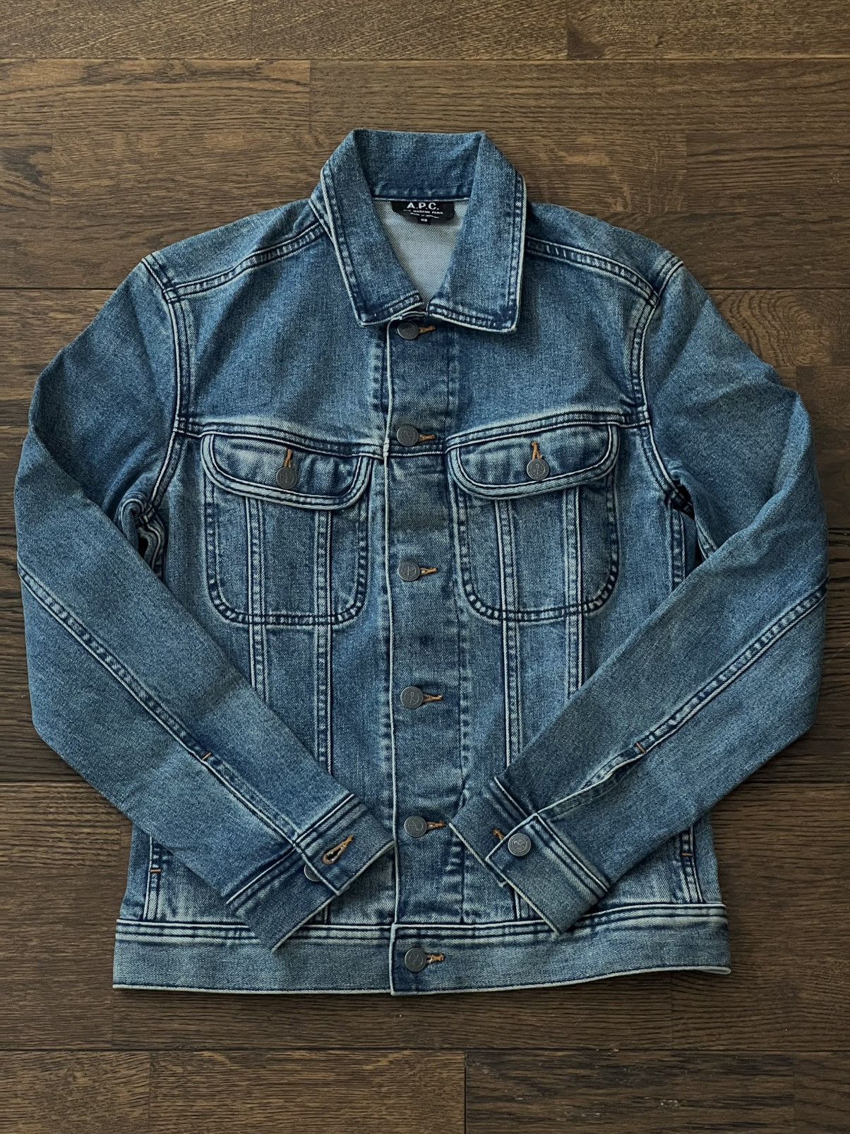 A.P.C. APC denim jacket Size US XS / EU 42 / 0 - 1 Thumbnail