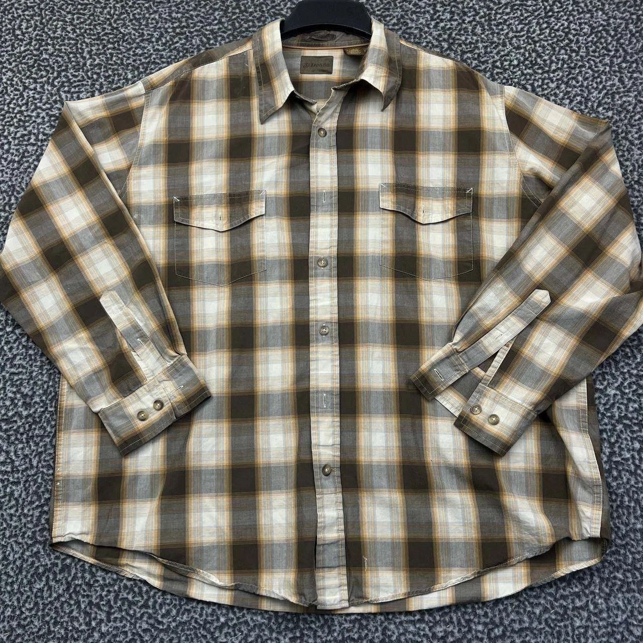 St. Johns Bay St. John's Bay Button Up Shirt Plaid Long Sleeve Cotton XL Size US XL / EU 56 / 4 - 1 Thumbnail