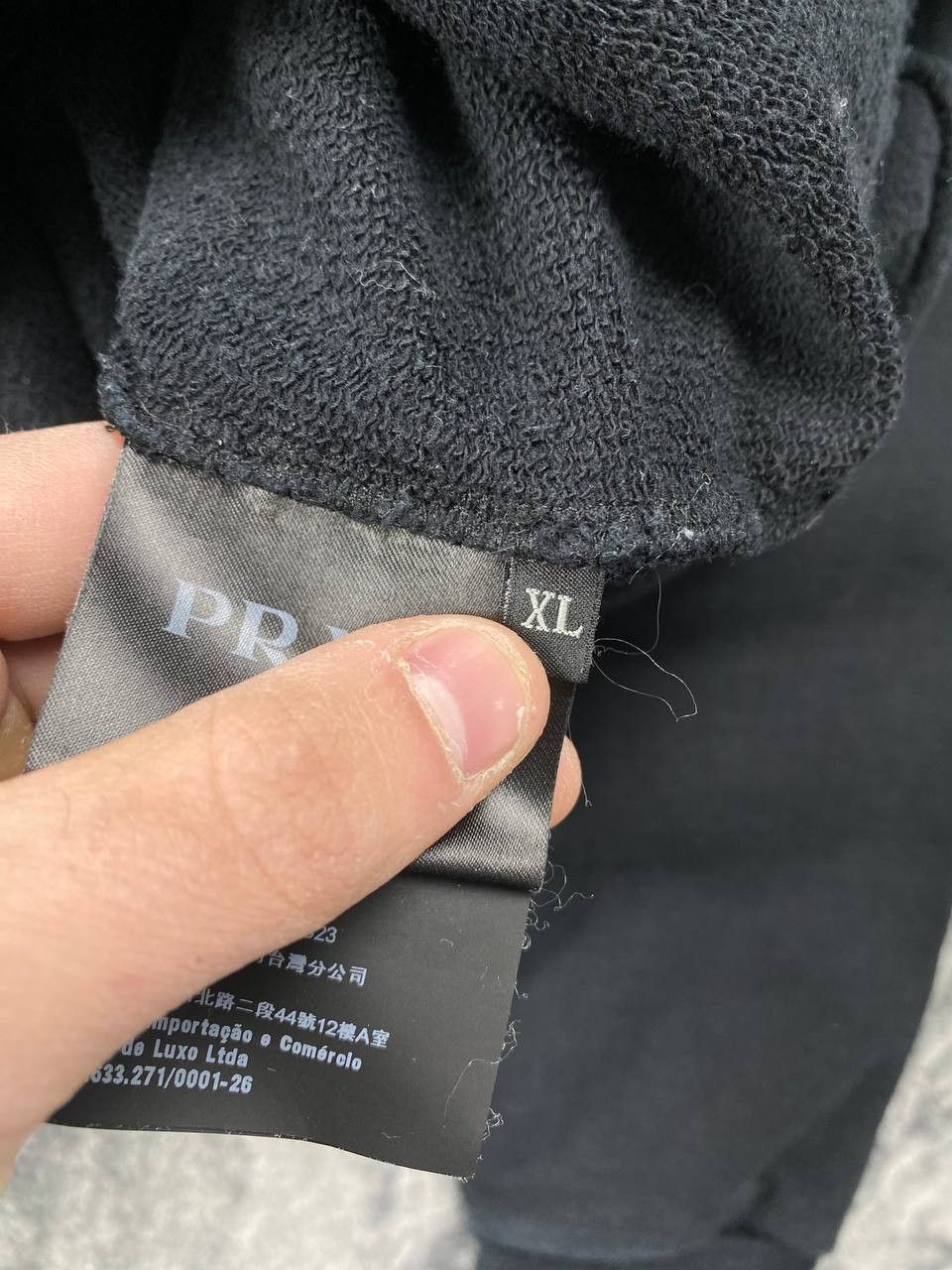 Prada Prada Black Tab Hoodie Size US XL / EU 56 / 4 - 7 Thumbnail