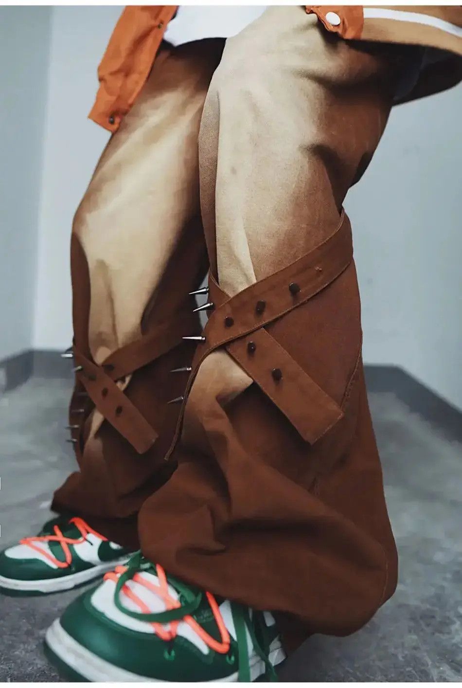 Japanese Brand Vintage Hip Hop Denim Trousers Male Oversize Flare Pants Size US 32 / EU 48 - 5 Thumbnail