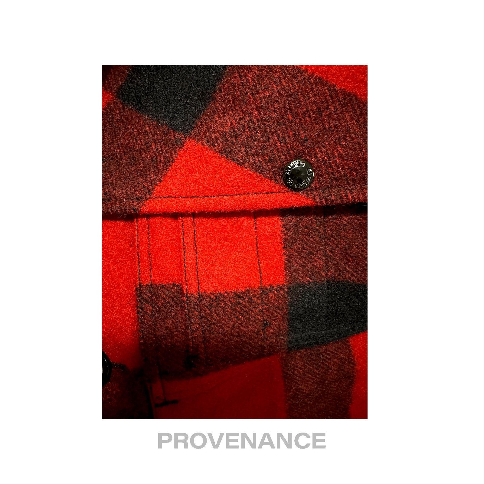 Filson 🔴 Filson Mackinaw Wool Packer Coat Red Black Plaid 38 S Size US S / EU 44-46 / 1 - 9 Thumbnail