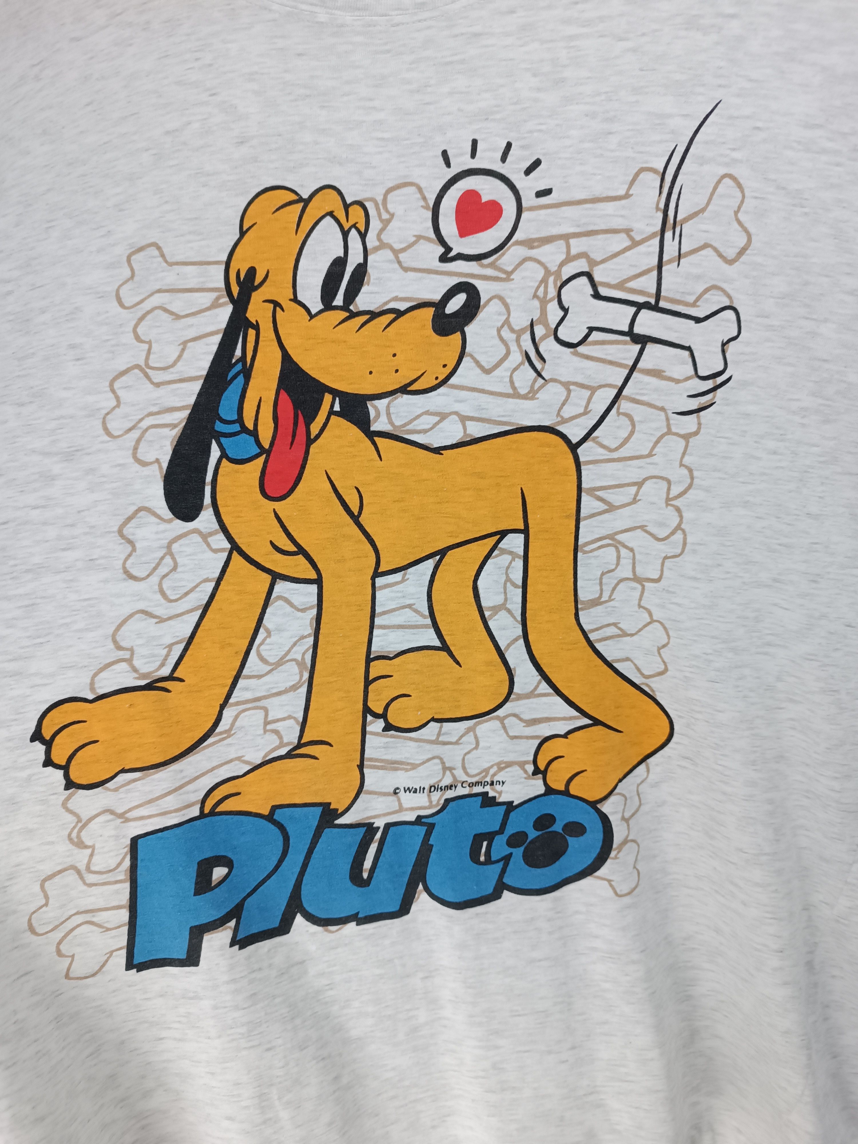 Cartoon Network VINTAGE 90'S PLUTO MICKEY MOUSE TEE VERY RARE goofy minnie Size US L / EU 52-54 / 3 - 5 Thumbnail