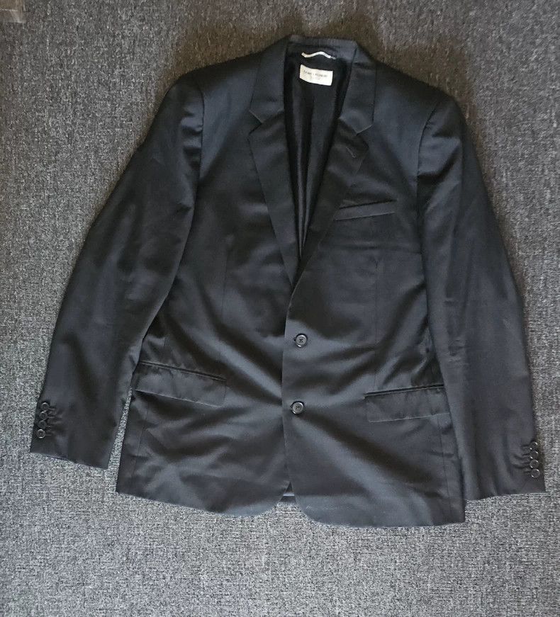 Saint Laurent Paris Black wool jacket 2505-Nextarrow