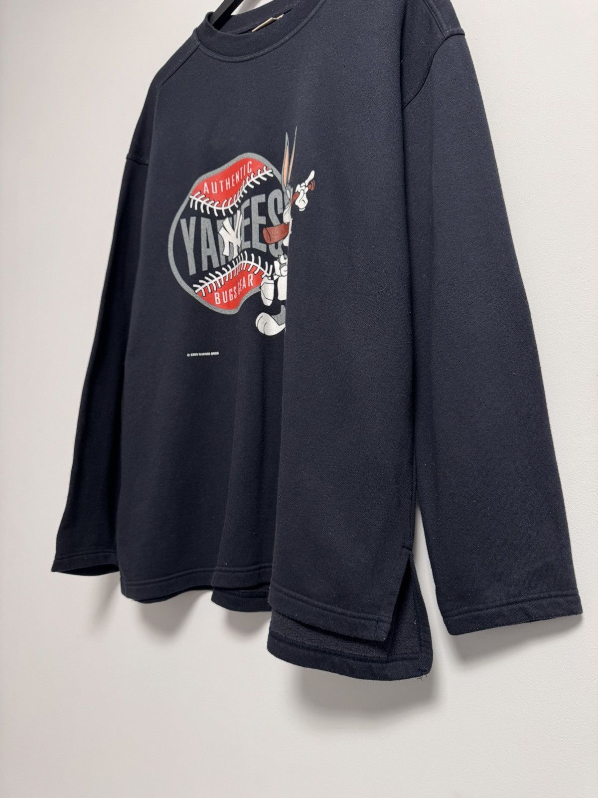 New York Yankees × Warner Bros New York Yankees vintage sweatshirt L 1995 Warner bros Size US XL / EU 56 / 4 - 9 Thumbnail