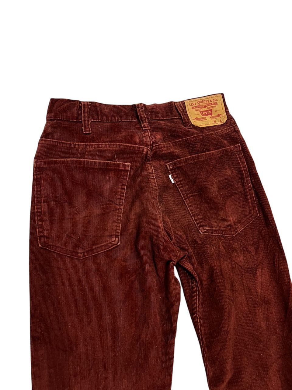 Levi's × Vintage Vintage 1970’s Levis 517 Flare Corduroy Pants Size US 30 / EU 46 - 6 Thumbnail