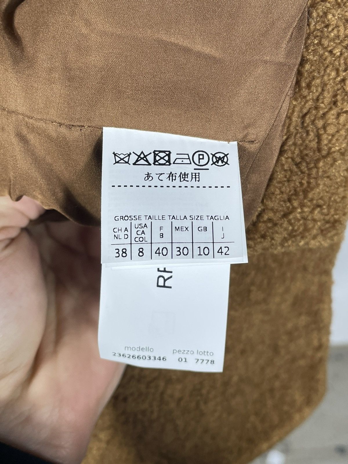 Designer × Max Mara Max Mara Thick Wool Heavy Coat Teddy Bear Oversize Size M / US 6-8 / IT 42-44 - 10 Thumbnail