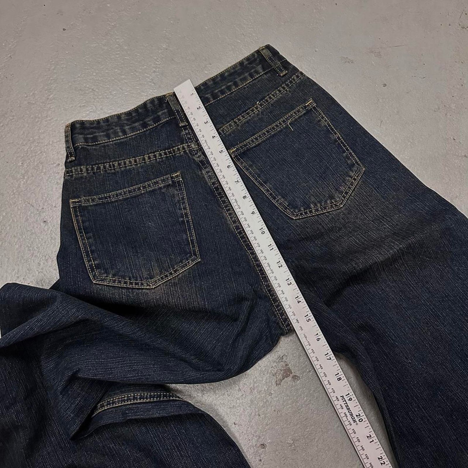 Other DARK NAVY DENIM WAIST 28 FLAT ND Size US 28 / EU 44 - 8 Thumbnail