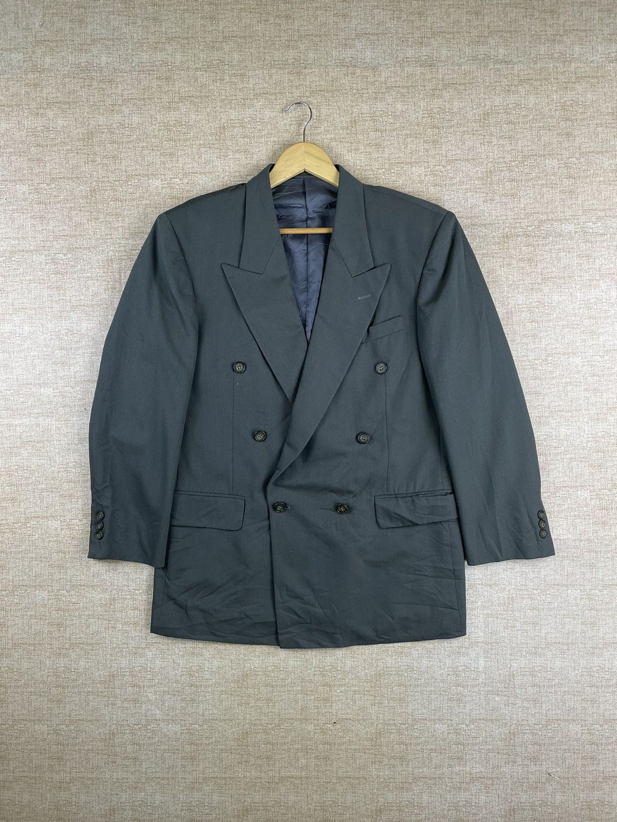 Montagut × Vintage Vintage MONTAGUT Double Breast Luxury Blazer Jacket Size US M / EU 48-50 / 2 - 1 Thumbnail