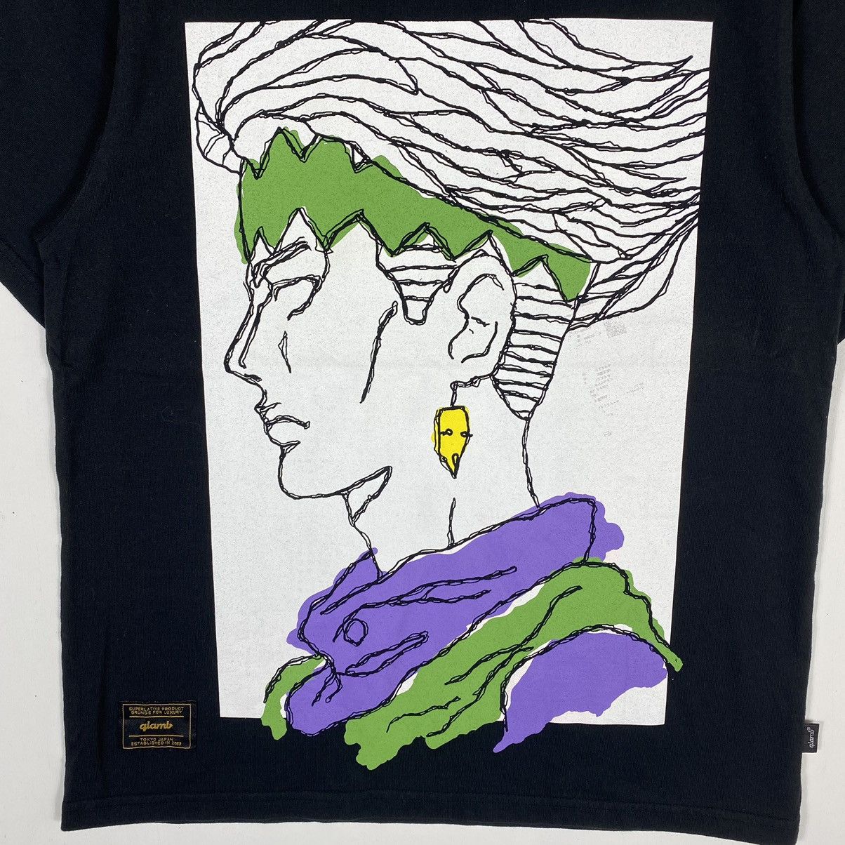 Anime × Cartoon Network × Japanese Brand LIMITED GLAMB x JOJO'S BIZARRE ADVENTURE ROHAN KISHIBE TEE Size US XS / EU 42 / 0 - 3 Thumbnail
