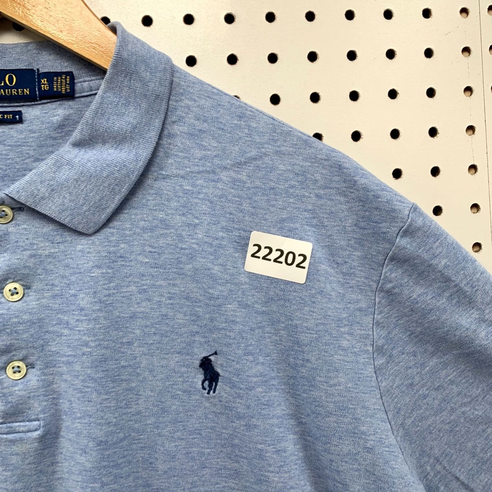 Polo Ralph Lauren Polo Ralph Lauren Polo Shirt Blue Classic Fit Mens XL Short Sleeve 27x27.5 Size US XL / EU 56 / 4 - 6 Thumbnail