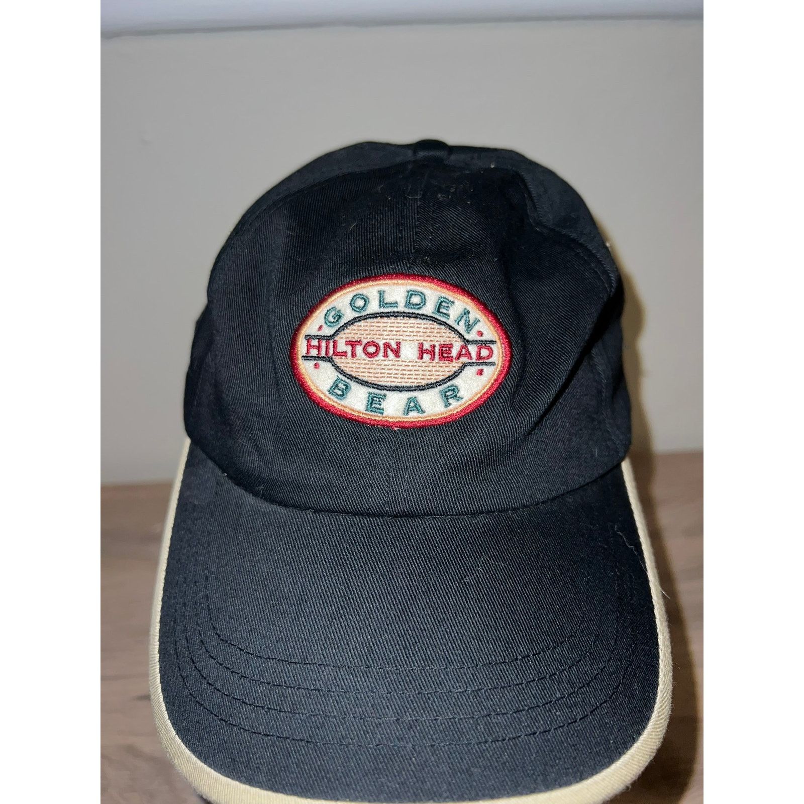 Diamond Head Ahead Headgear Hat Golden Bear Hilton Head Black Cap OS Size ONE SIZE - 2 Thumbnail