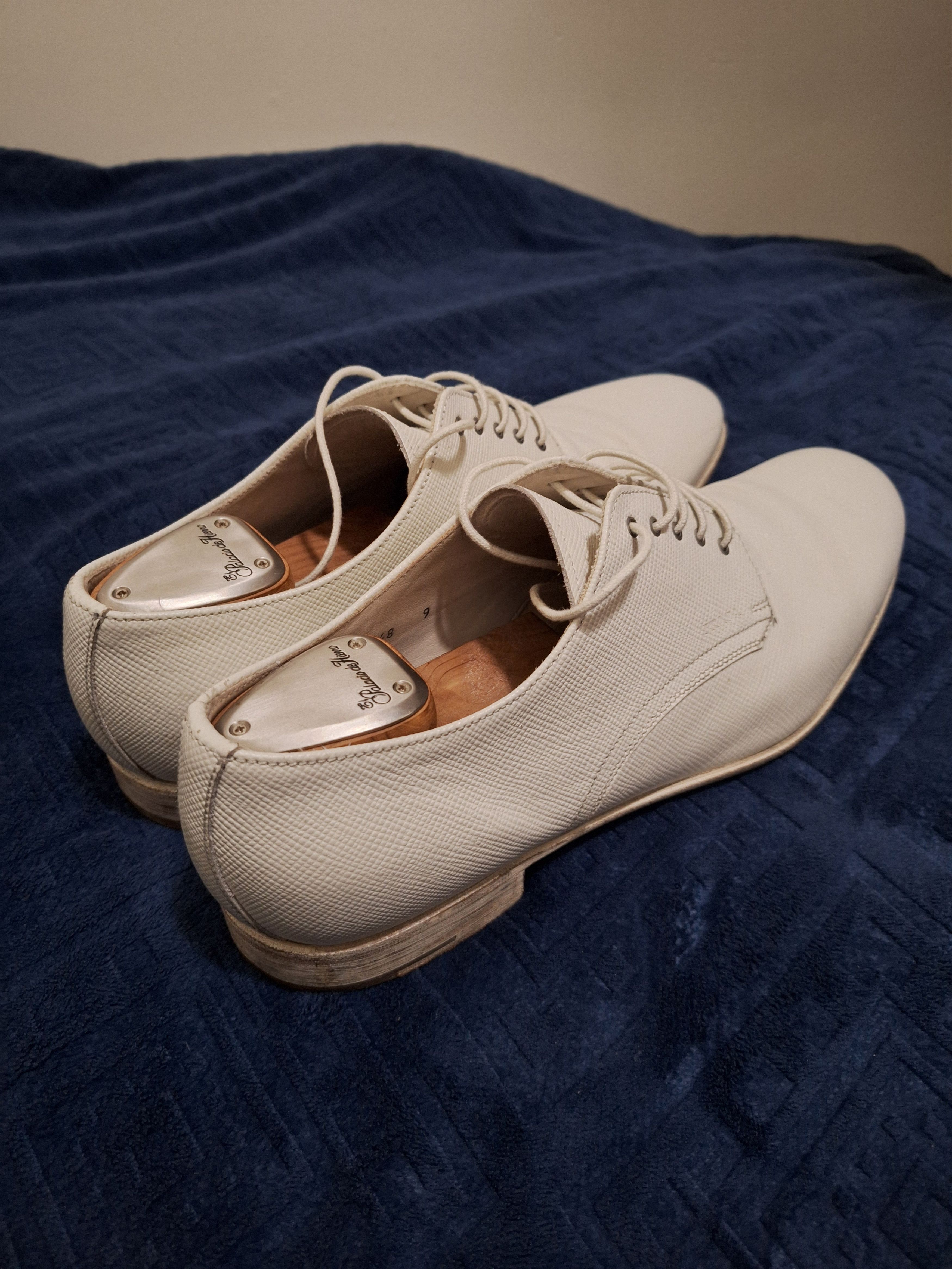 Prada Prada ivory derby shoes Size US 10 / EU 43 - 4 Thumbnail