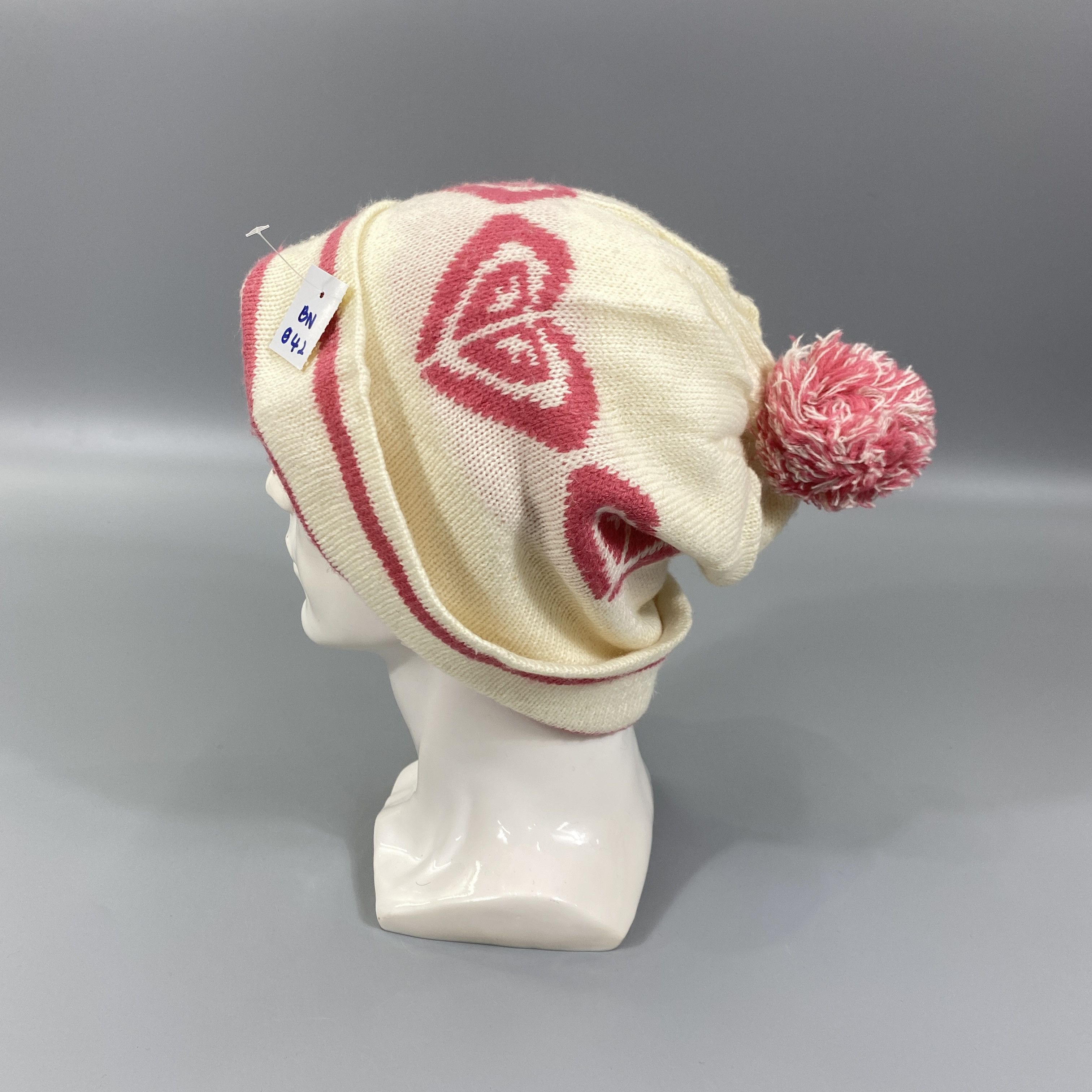 Japanese Brand Roxy Snow Cap Beanie Hat With Pom Pom -BN842 Size ONE SIZE - 1 Thumbnail