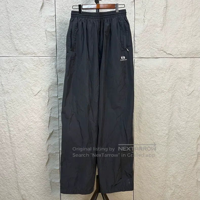 Balenciaga Balenciaga Wide Leg Trousers Size US 28 / EU 44 - 1 Thumbnail