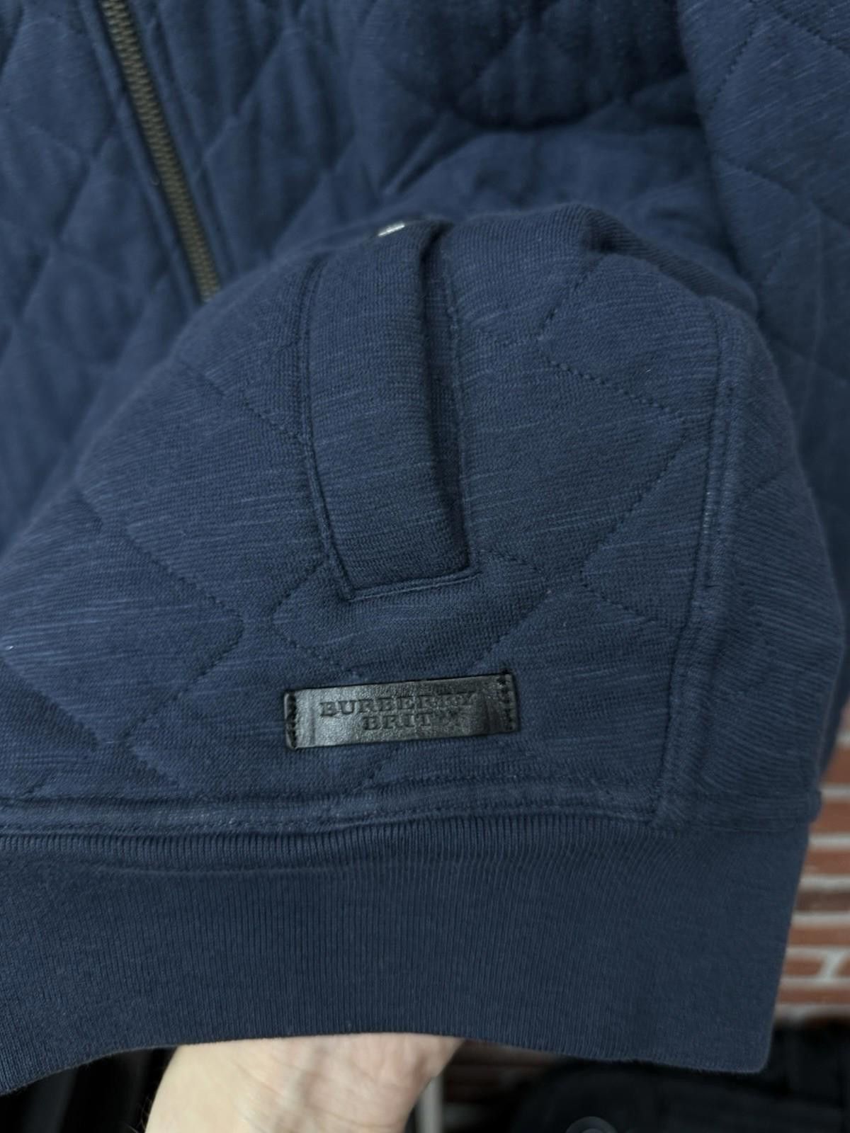 Burberry Burberry Brit Jacket Mens (XL) Blue Quilted Bomber Full Zip Size US XL / EU 56 / 4 - 7 Thumbnail