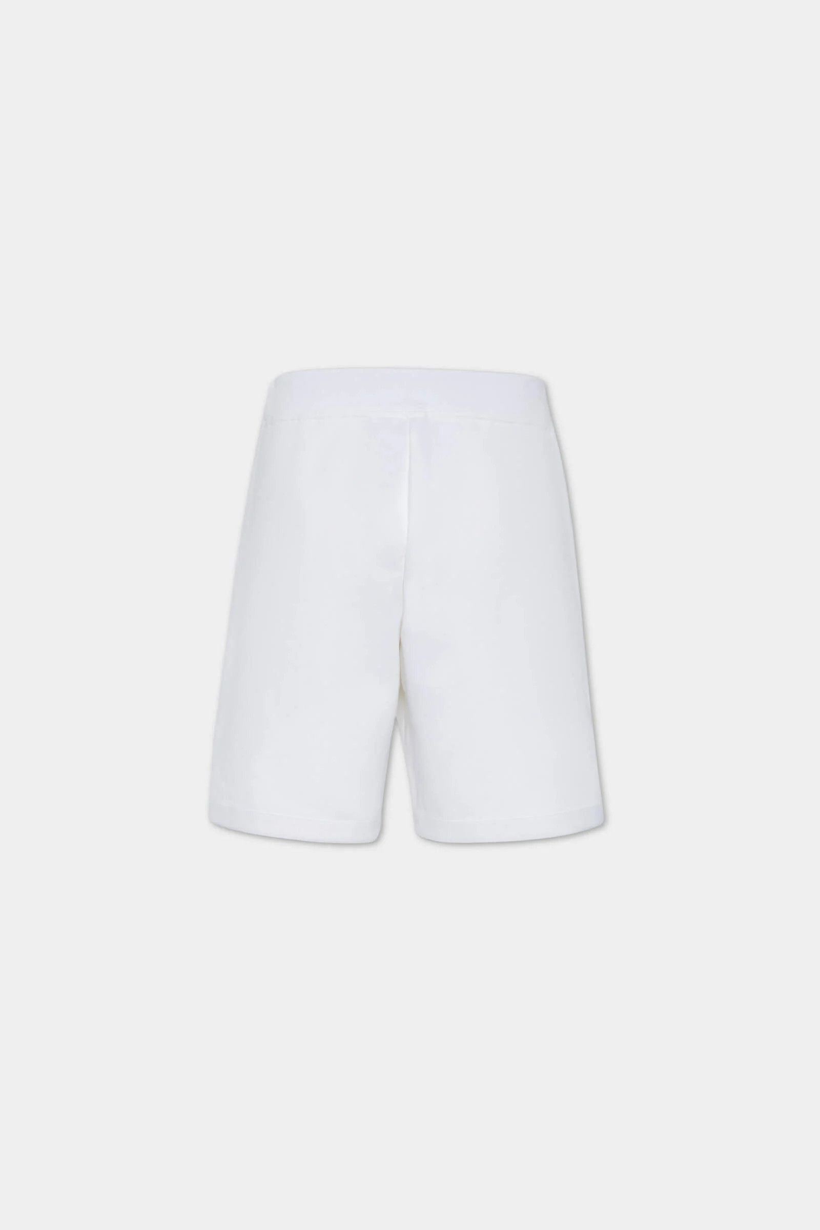 Dsquared2 o1mle0126 Icon New Generation Big Boxer Sweat Short in White Size US 32 / EU 48 - 2 Thumbnail