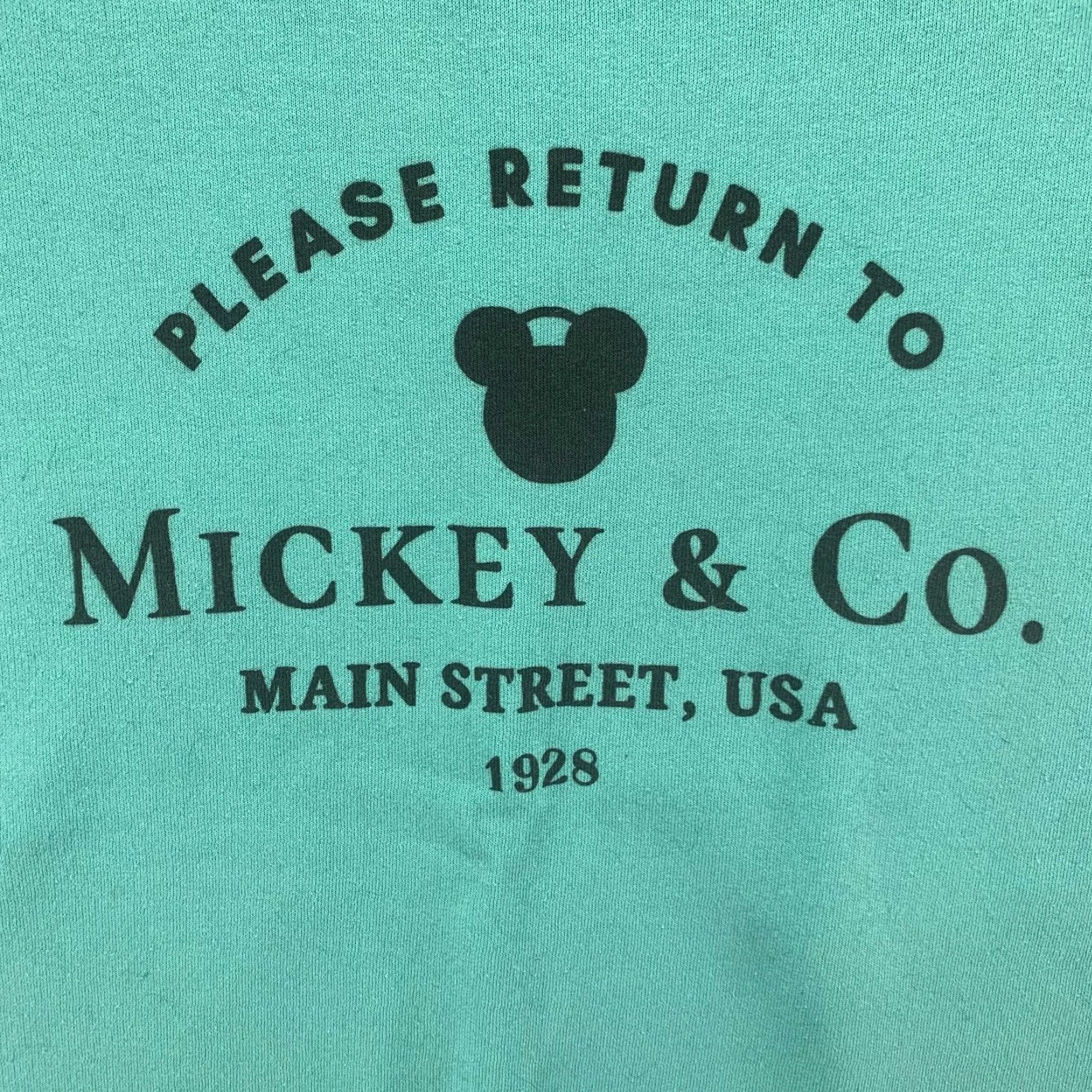 Jerzees VINTAGE Jerzees Nublend Sweatshirt Womens Large Blue Pullover Mickey & Co Graphic Print Size L / US 10 / IT 46 - 5 Thumbnail