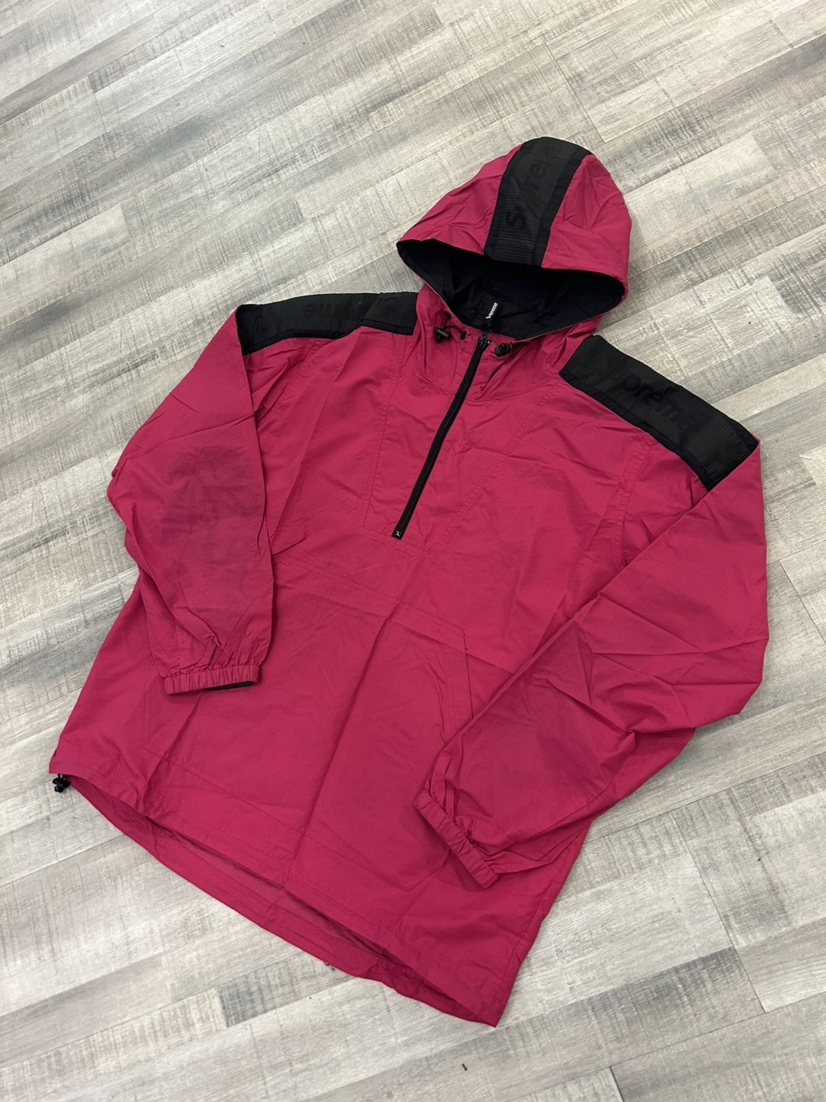 Supreme Supreme Sleeve Tape Anorak Jacket Size US L / EU 52-54 / 3 - 3 Thumbnail