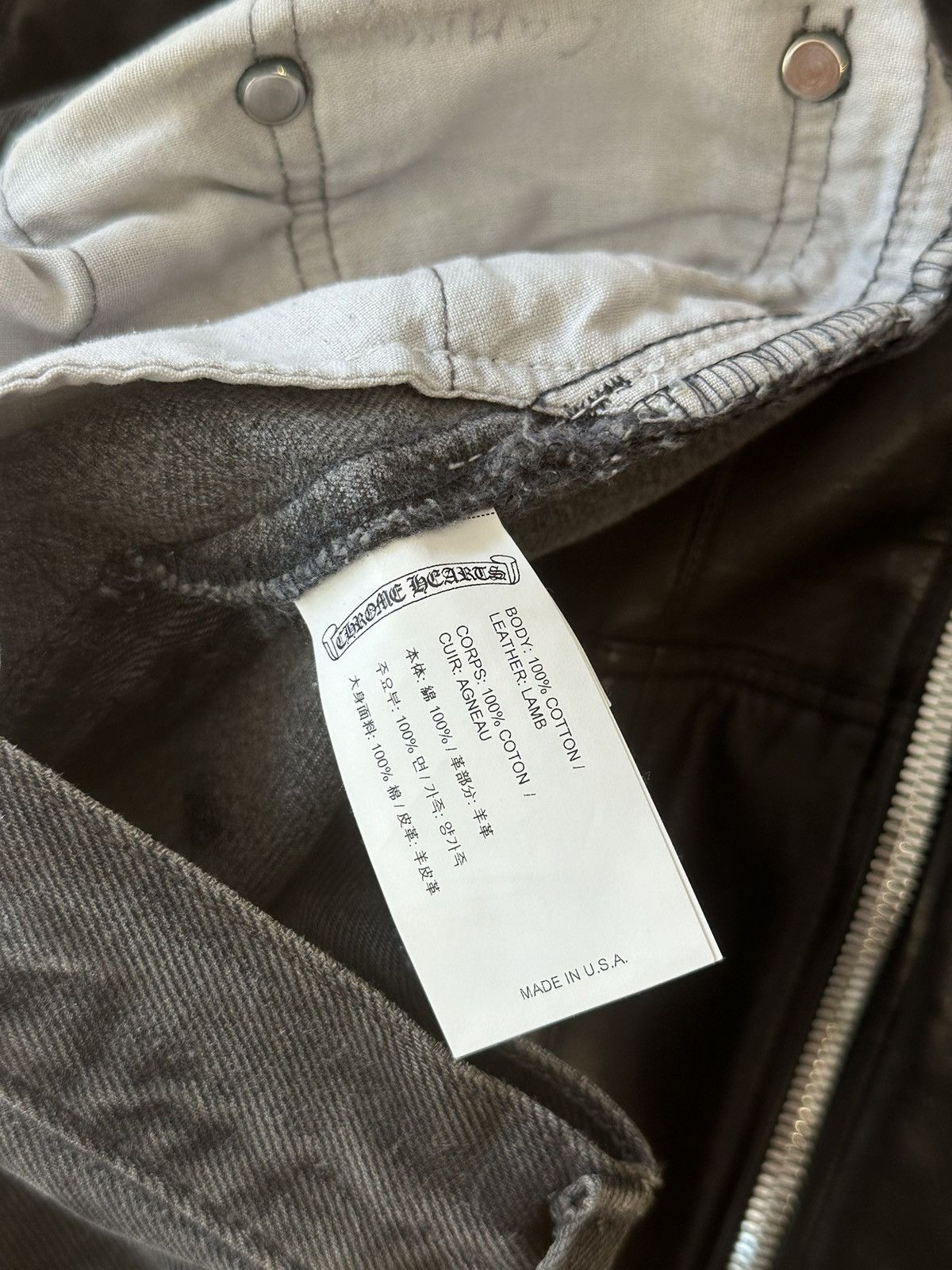 Chrome Hearts CHROME HEARTS BLACK PATCH LEVIS Size US 36 / EU 52 - 6 Thumbnail