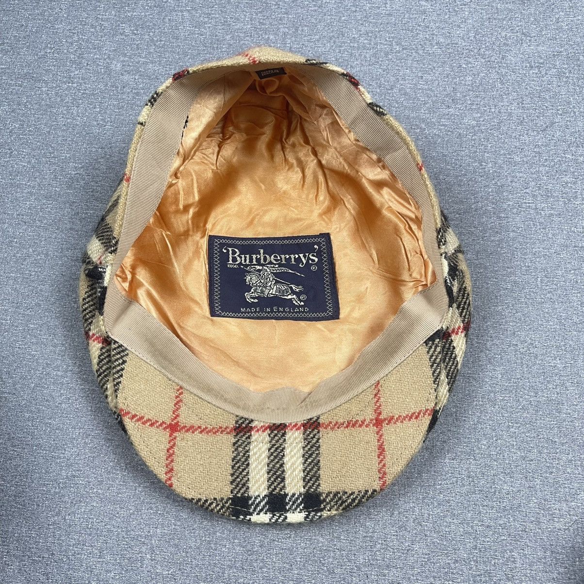 Burberry Burberry’s vintage nova check rare beret wool hat Size ONE SIZE - 11 Thumbnail