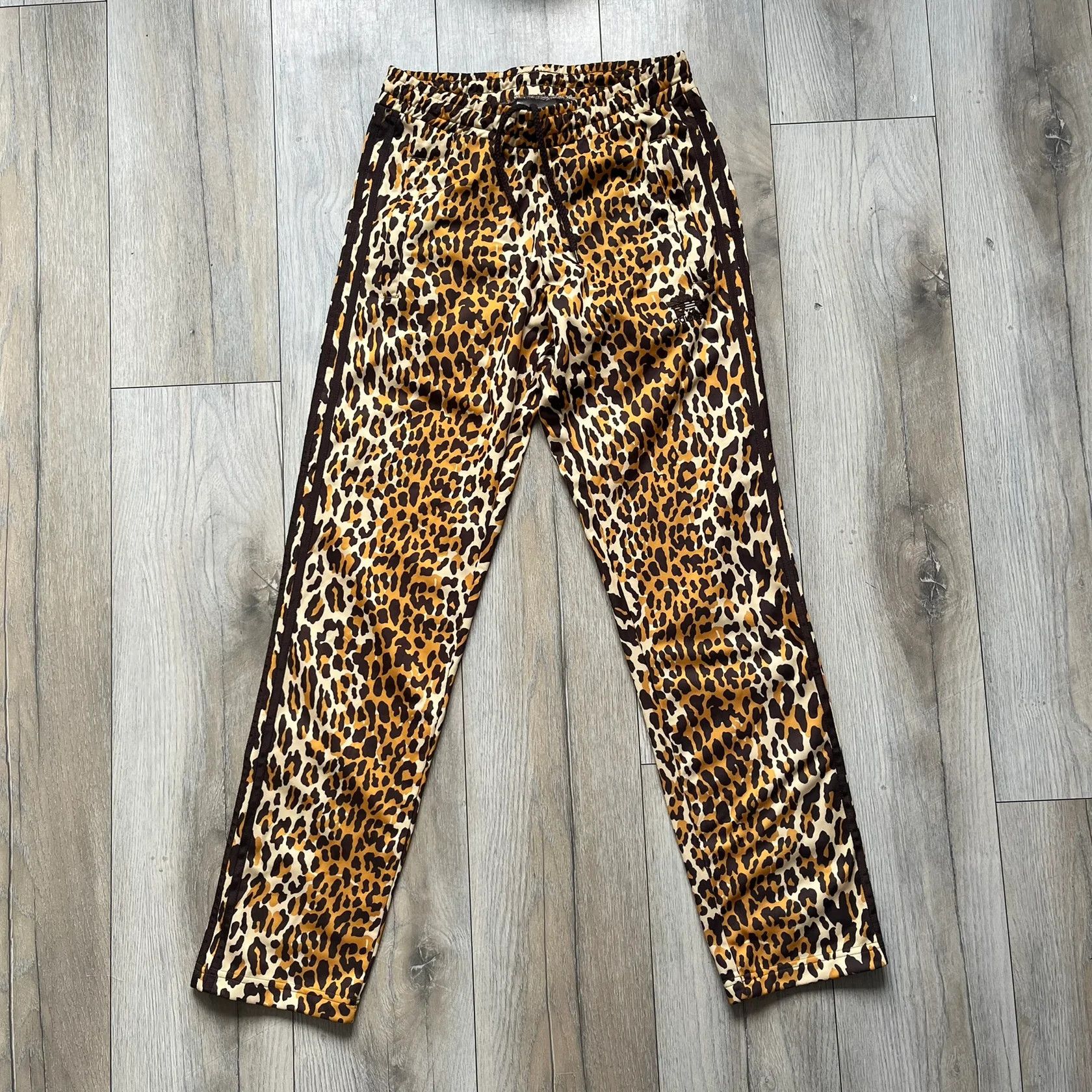 Adidas × Jeremy Scott Adidas Jeremy Scott 2015 Leopard Print Track Pants Size US 34 / EU 50 - 1 Thumbnail
