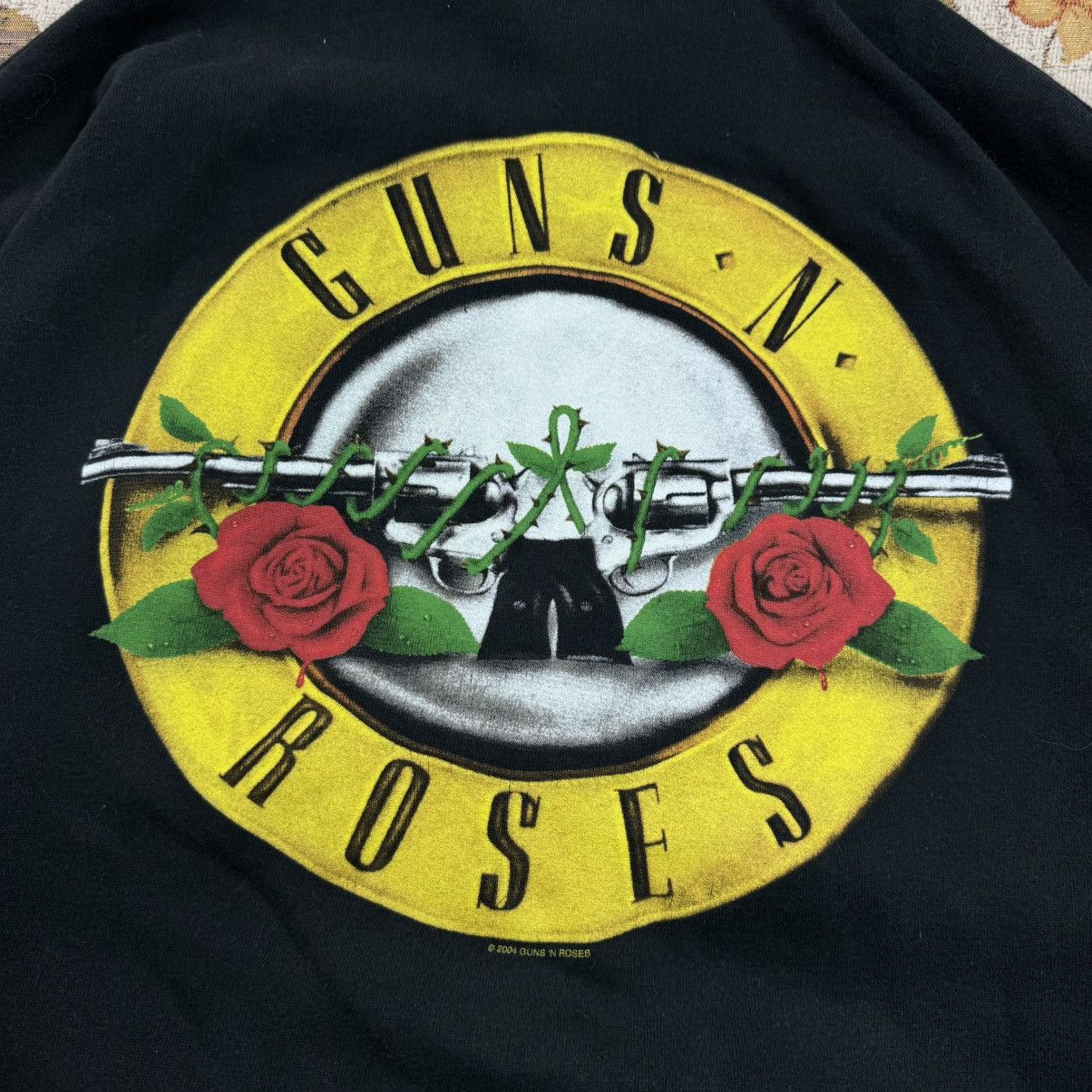Band Tees × Vintage Vintage 2005 Guns N’ Roses Zip Hoodie Rock Band Boxy Fit Size US L / EU 52-54 / 3 - 8 Thumbnail