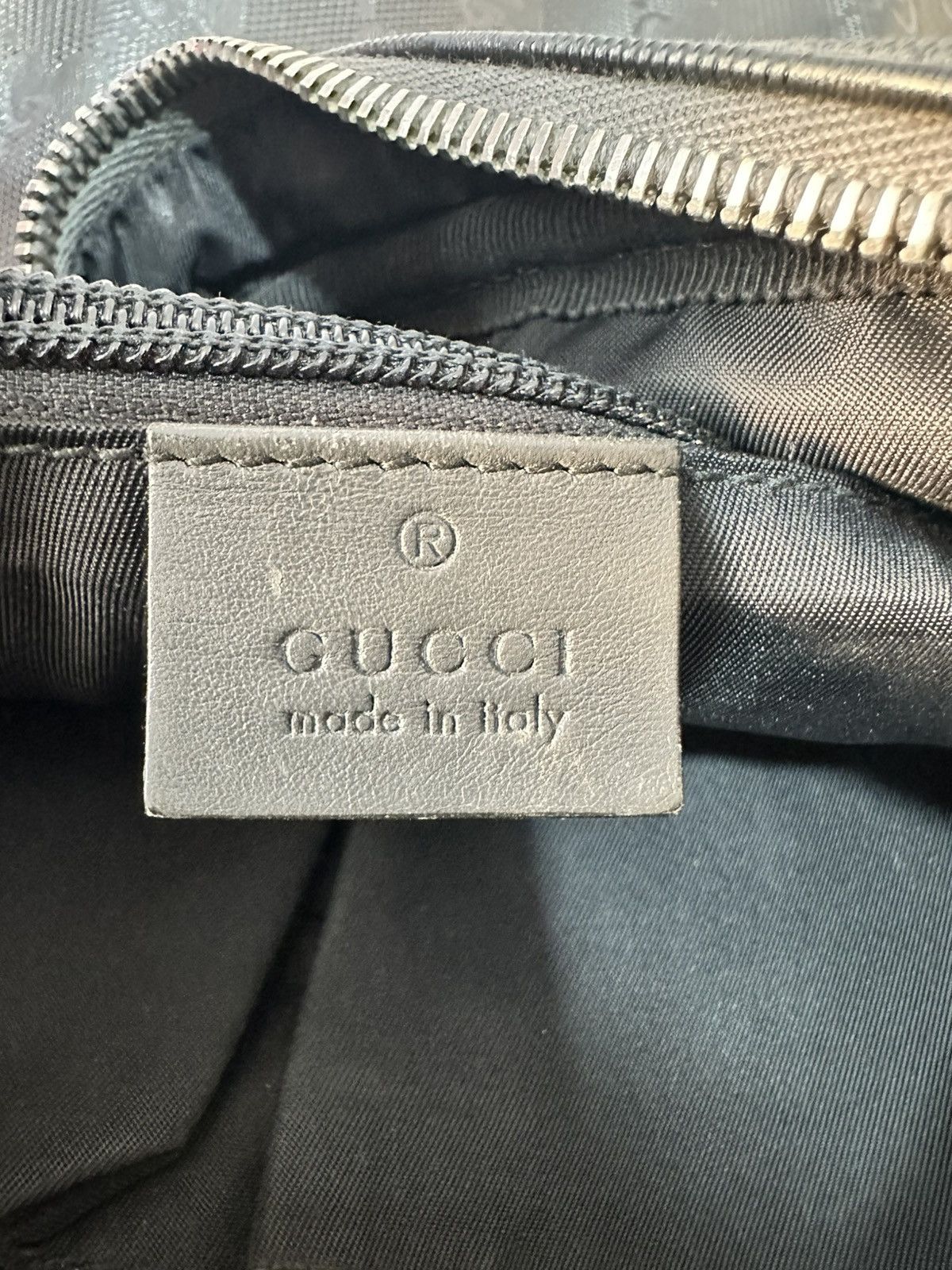 Gucci Gucci Silver Metallic GG Imprime Coated Canvas Messenger Bag Size ONE SIZE - 7 Thumbnail