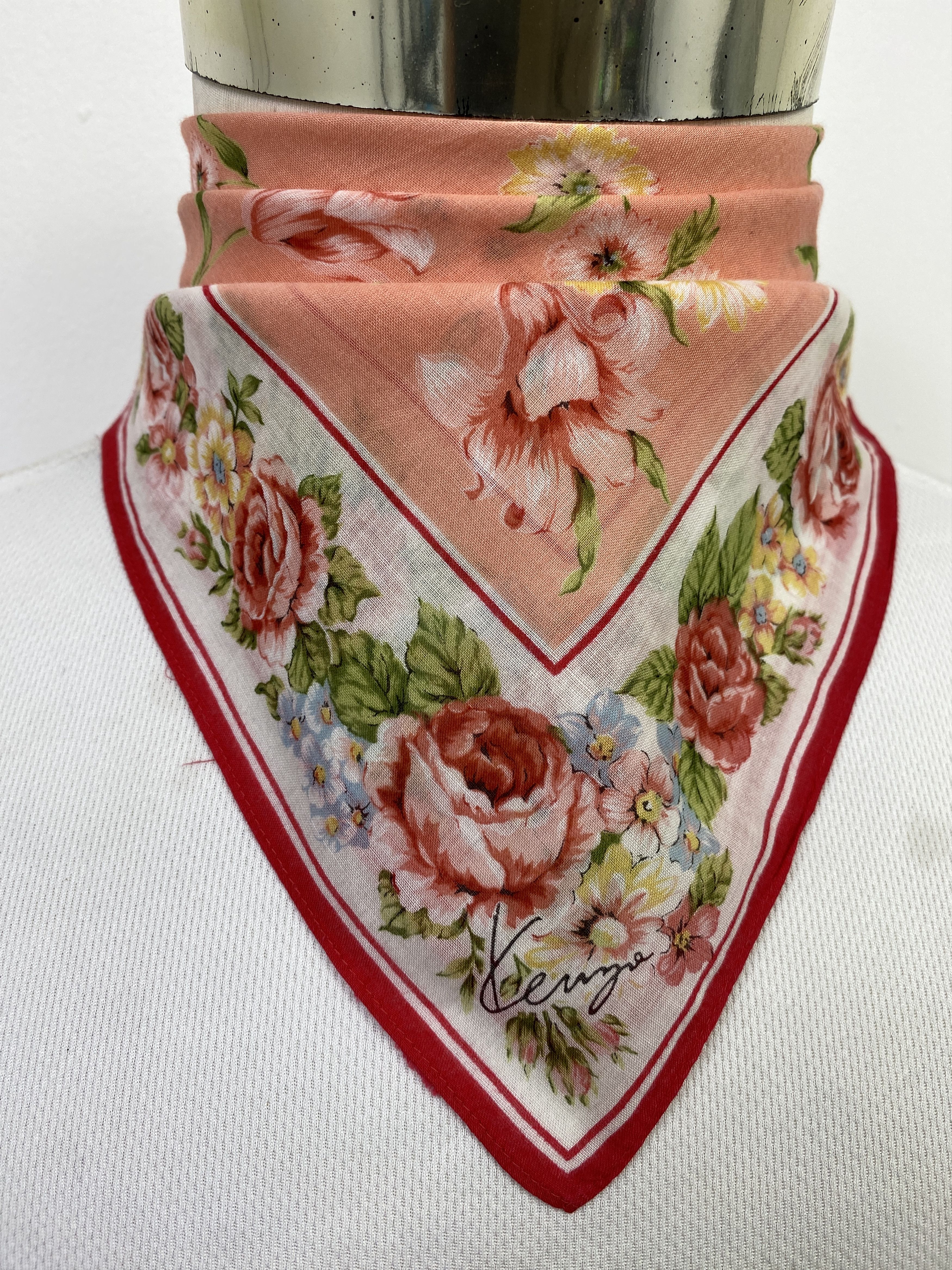 Kenzo Vintage Kenzo Handkerchief / Neckerchief KT0074 Size ONE SIZE - 2 Thumbnail