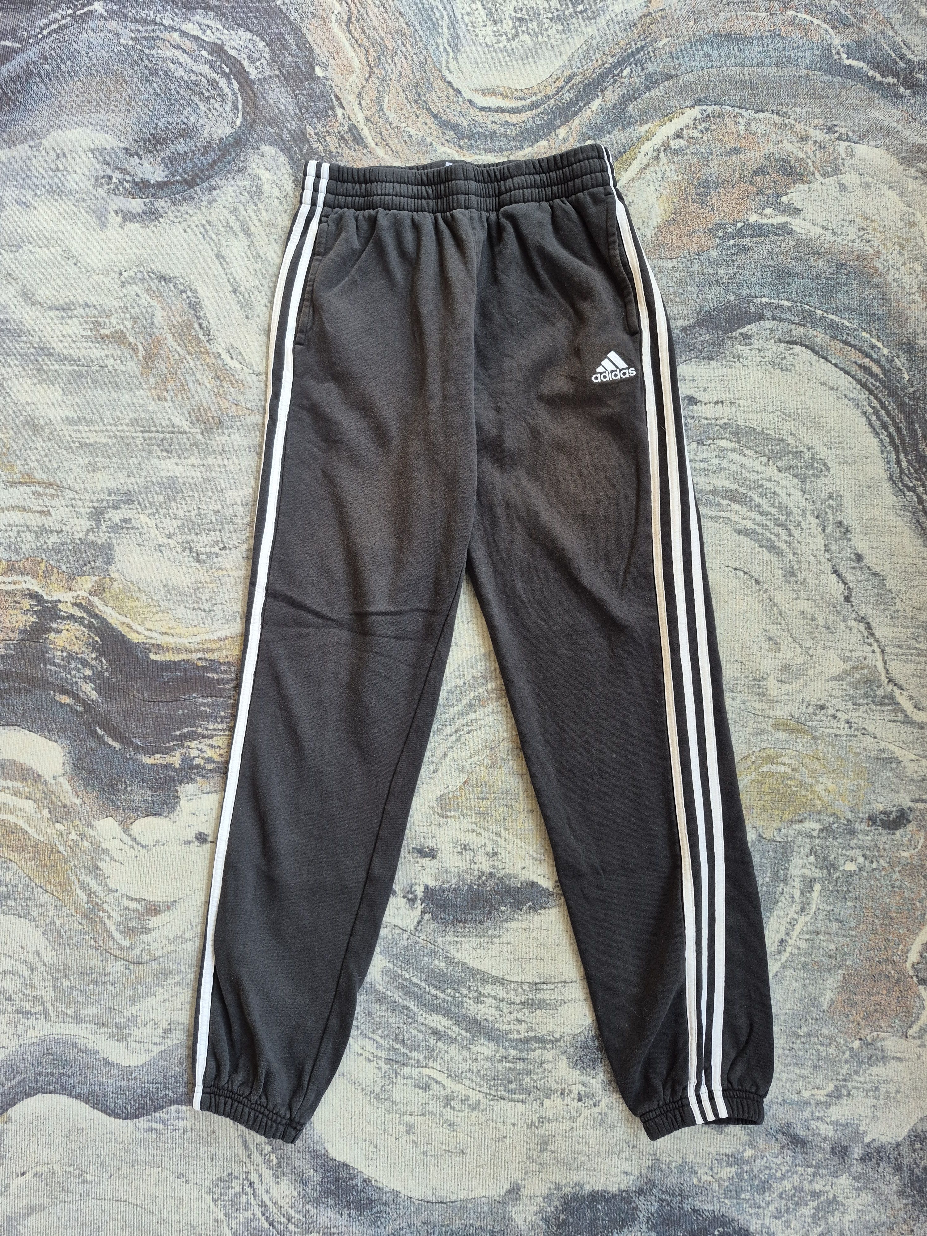 Adidas 🔥 Adidas Sweat Pants Joggers Three Stripes Size US 26 / EU 42 - 1 Thumbnail
