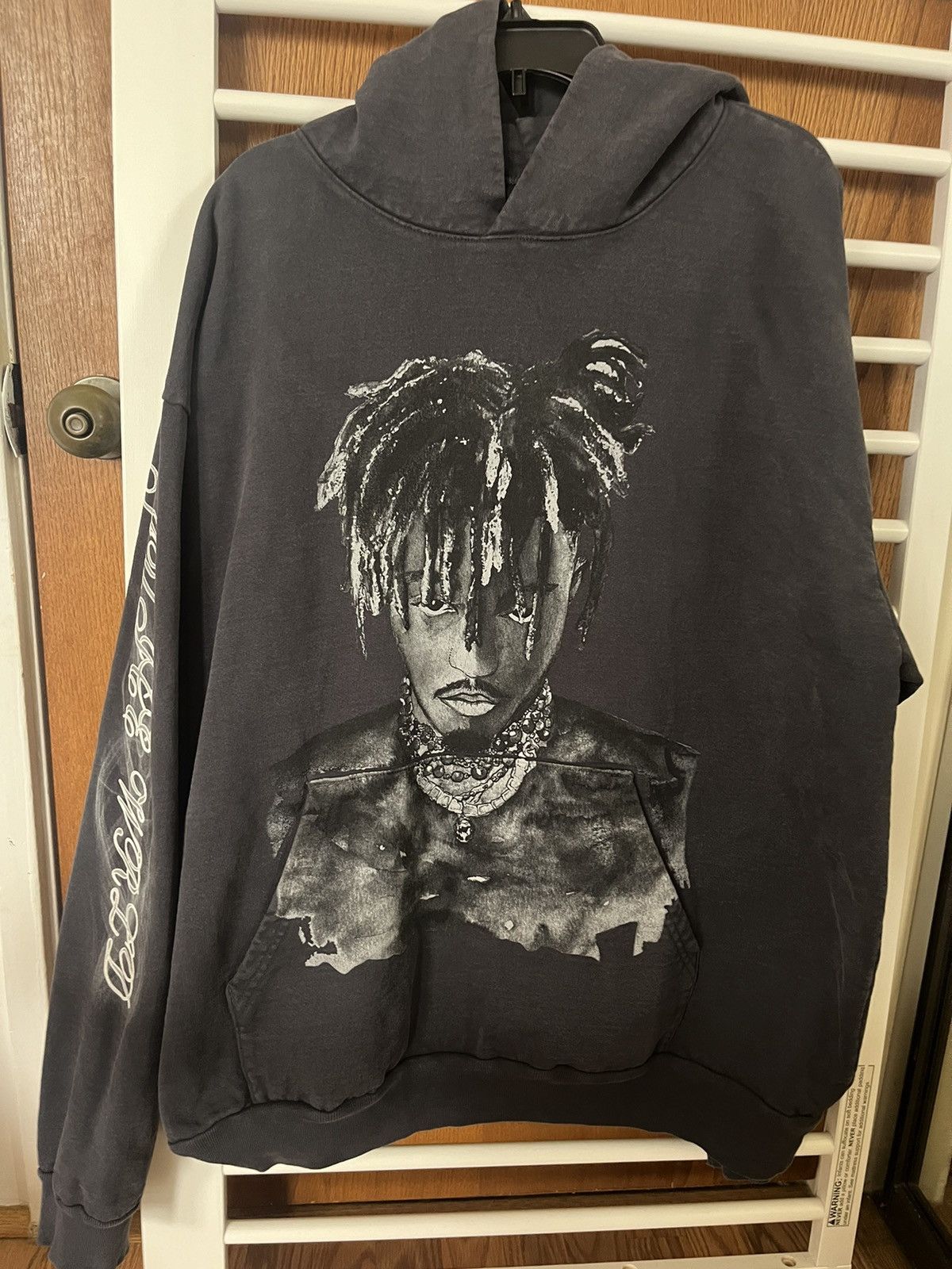 REVENGE × Juice Wrld 999 Graphite Portrait Hoodie｜関送無料 Revenge Juice Wrld Graphite Portrait Hoodie Army Green | Grailed